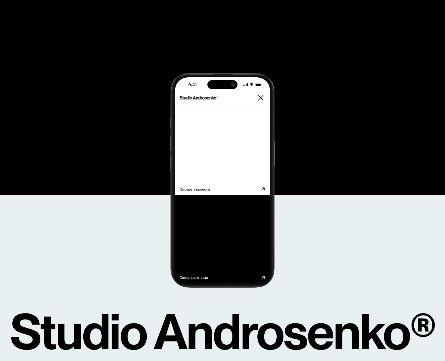 Studio Androsenko | Website design — Интерфейсы, Брендинг на Dprofile