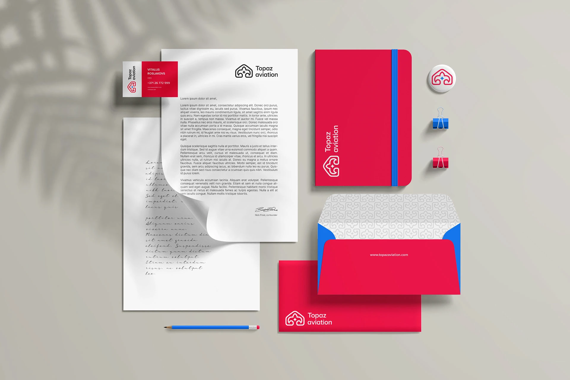 TOPAZ AVIATION | Фирменный стиль (2022) — Изображение №10 — Брендинг на Dprofile