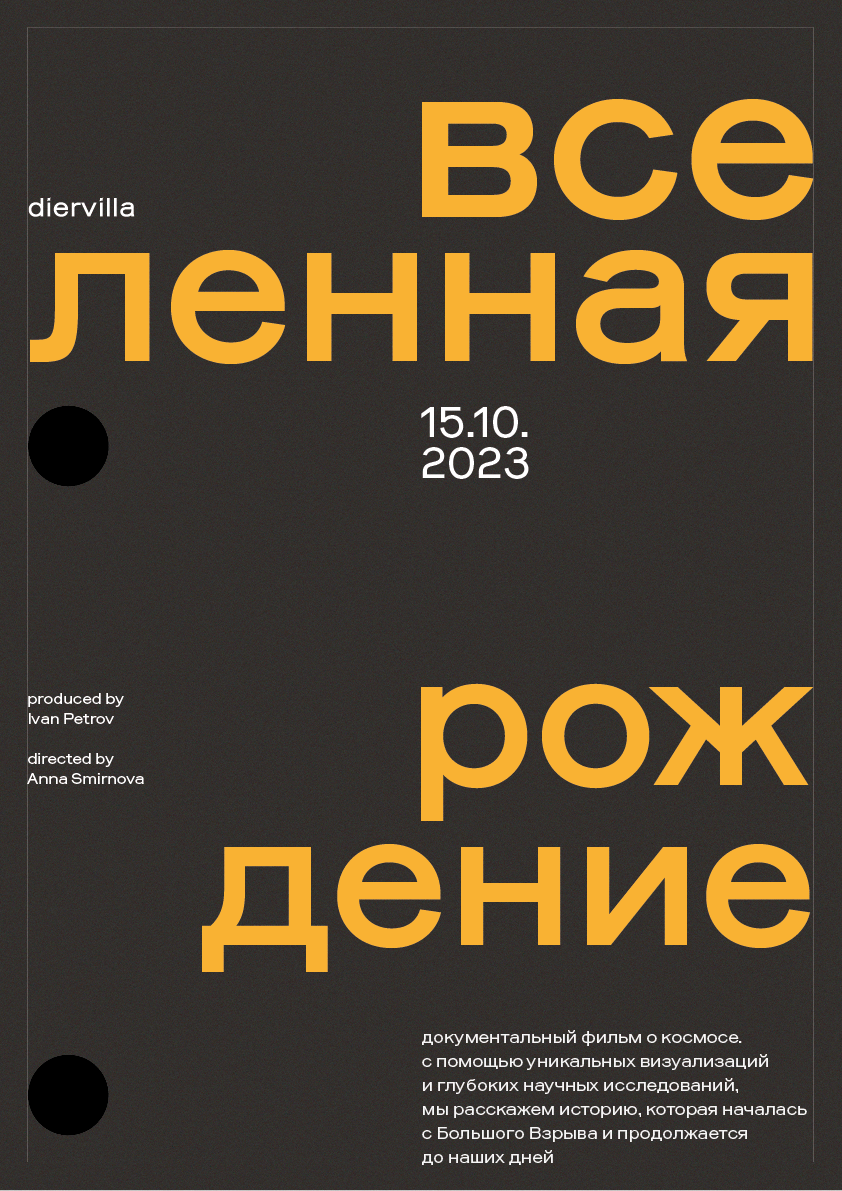 visual identity | documentary about space — Изображение №4 — Брендинг на Dprofile