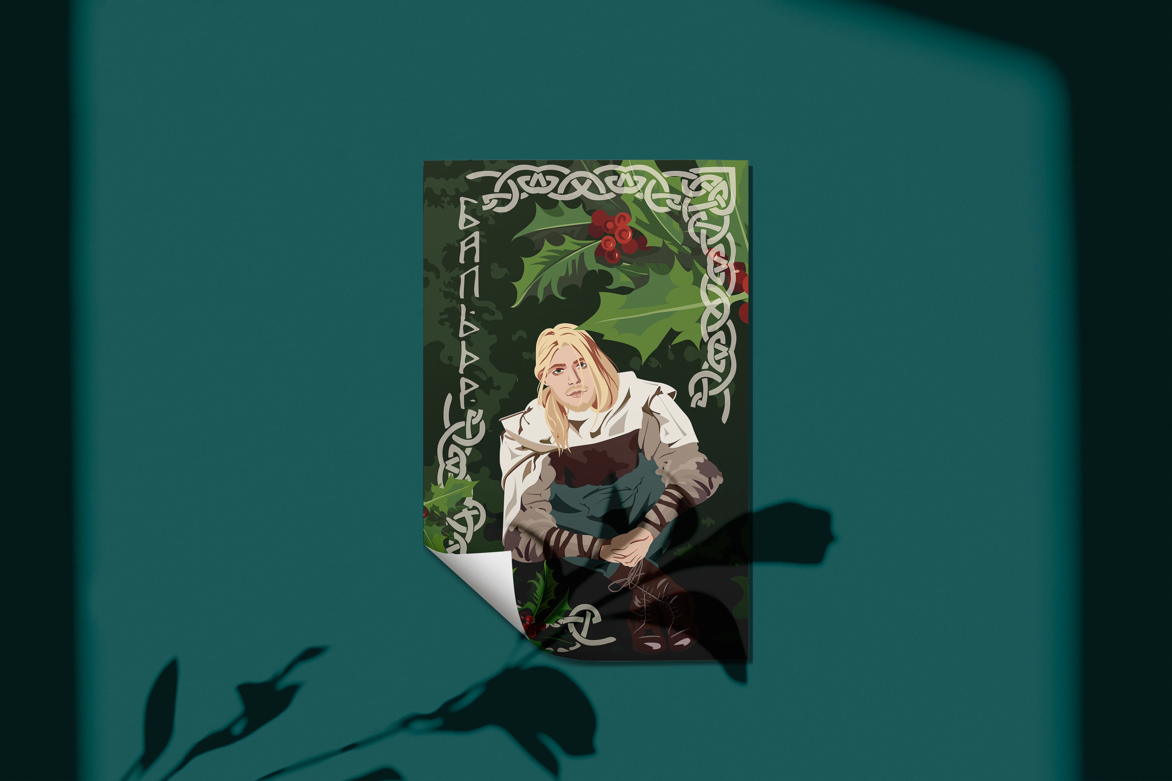 ИЛЛЮСТРАЦИИ I ILLUSTRATIONS Скандинавские боги — Изображение №2 — Иллюстрация, Графика на Dprofile