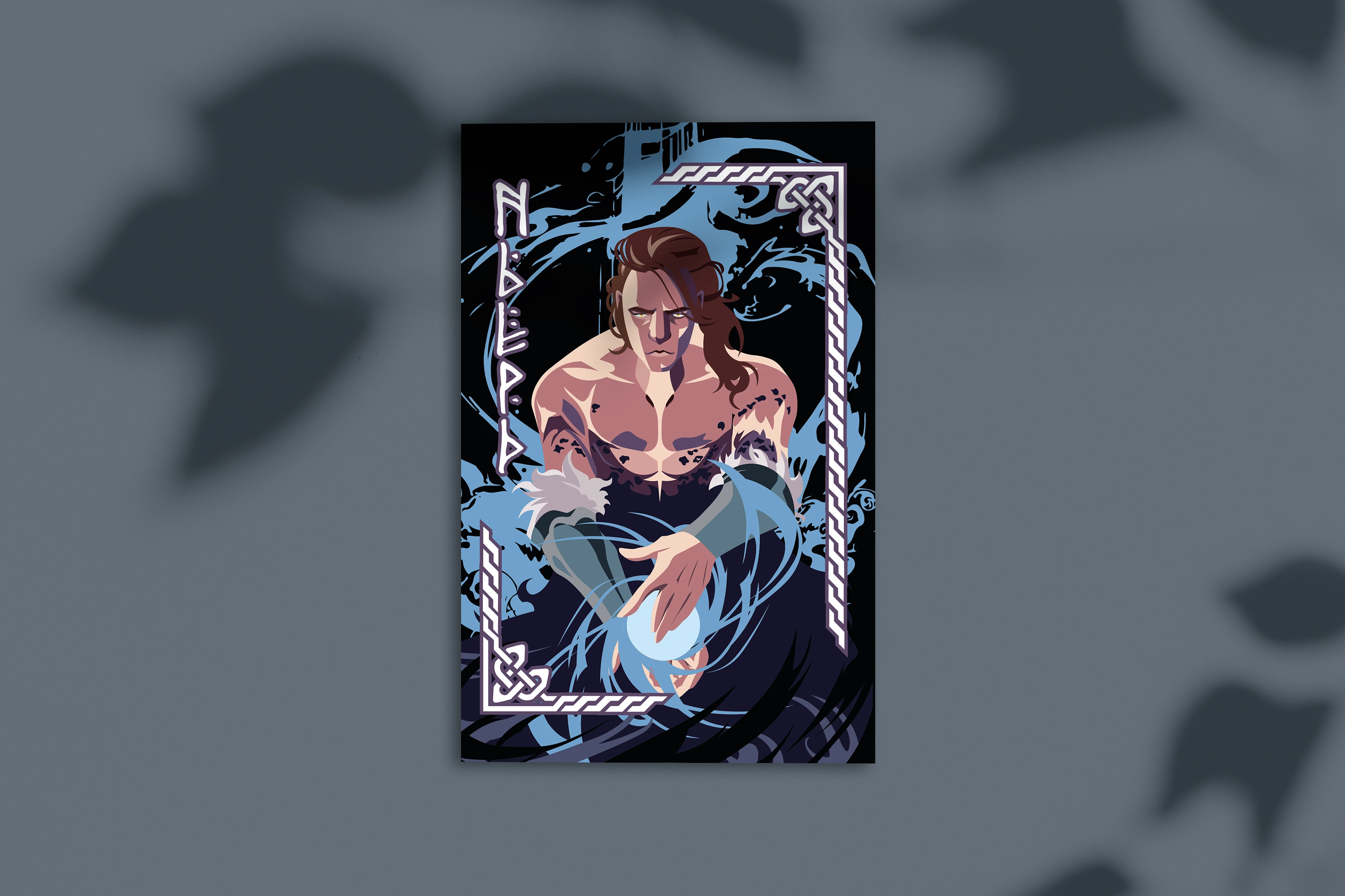 ИЛЛЮСТРАЦИИ I ILLUSTRATIONS Скандинавские боги — Изображение №5 — Иллюстрация, Графика на Dprofile