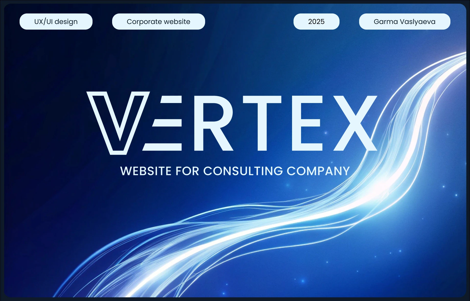VERTEX advisory | Corporate Website — Изображение №1 — Интерфейсы на Dprofile