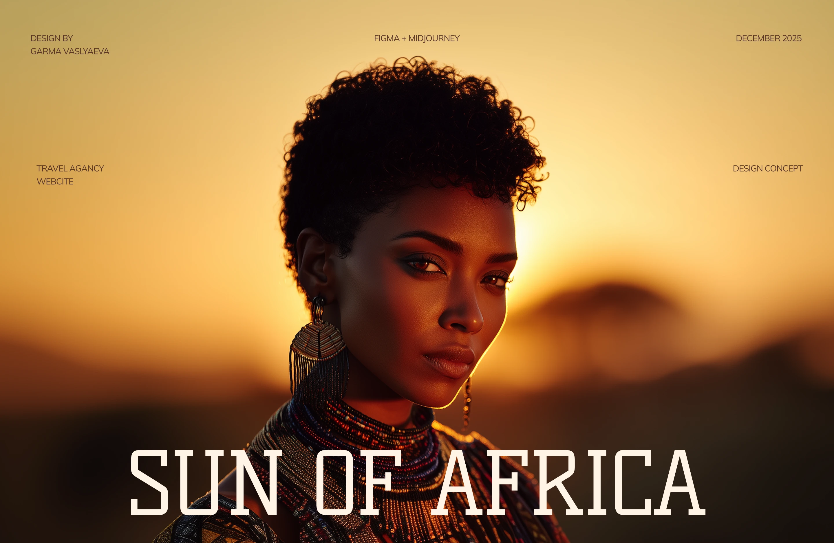 Africa Travel Website | Сайт по турам в Африку — Изображение №1 — Интерфейсы на Dprofile