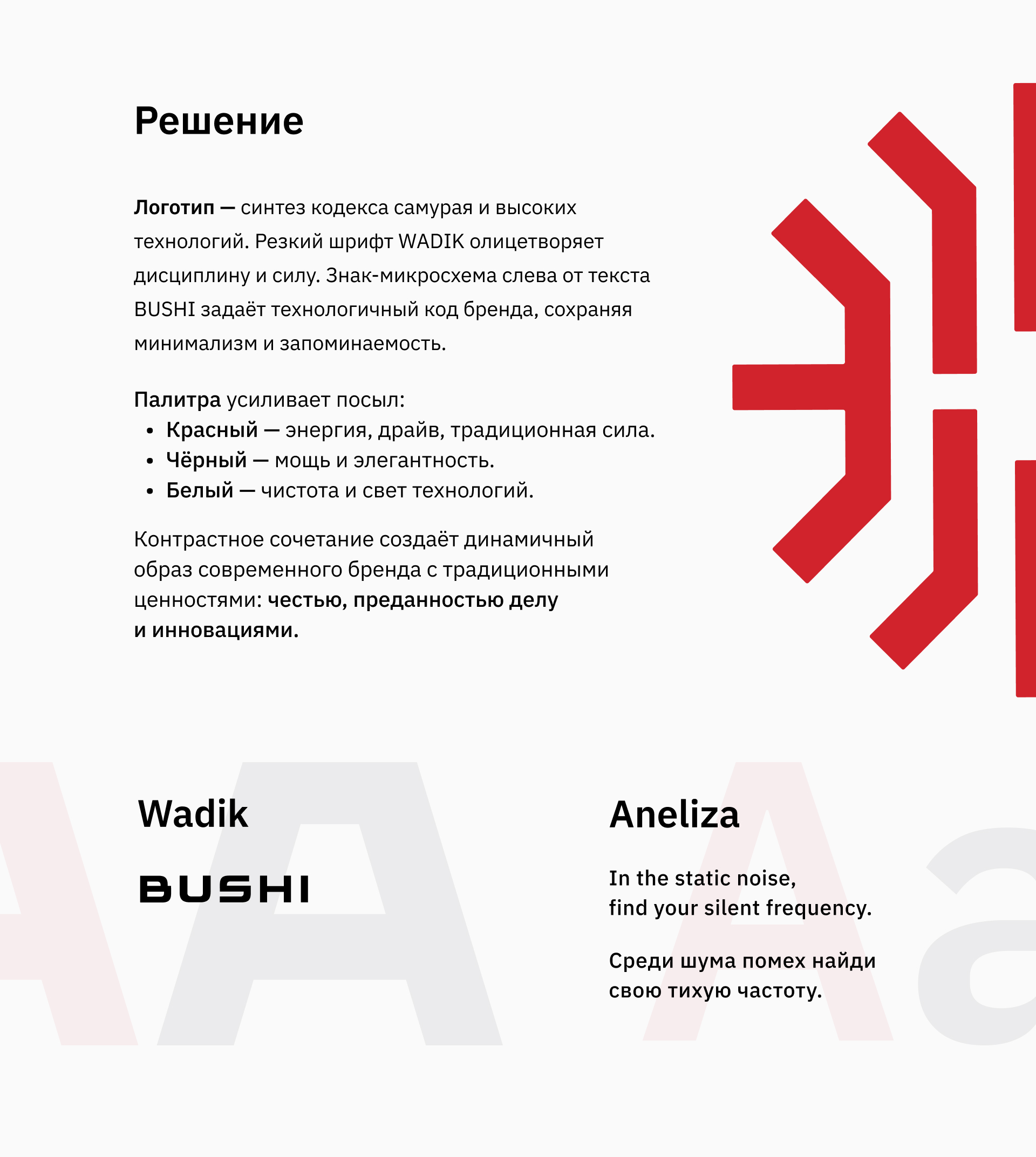Логотип для линейки мерча BUSHI — Изображение №3 — Брендинг на Dprofile