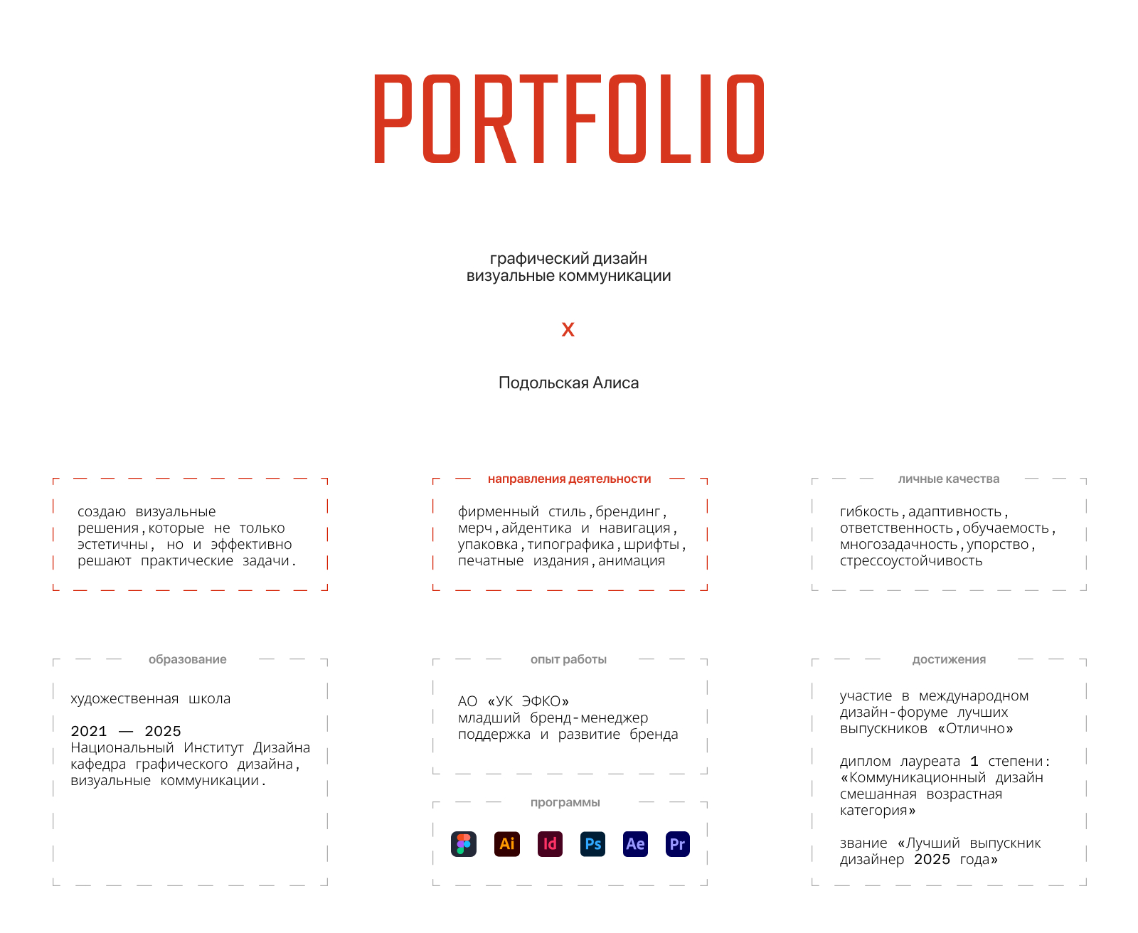 Портфолио — Изображение №1 — Брендинг, Графика на Dprofile