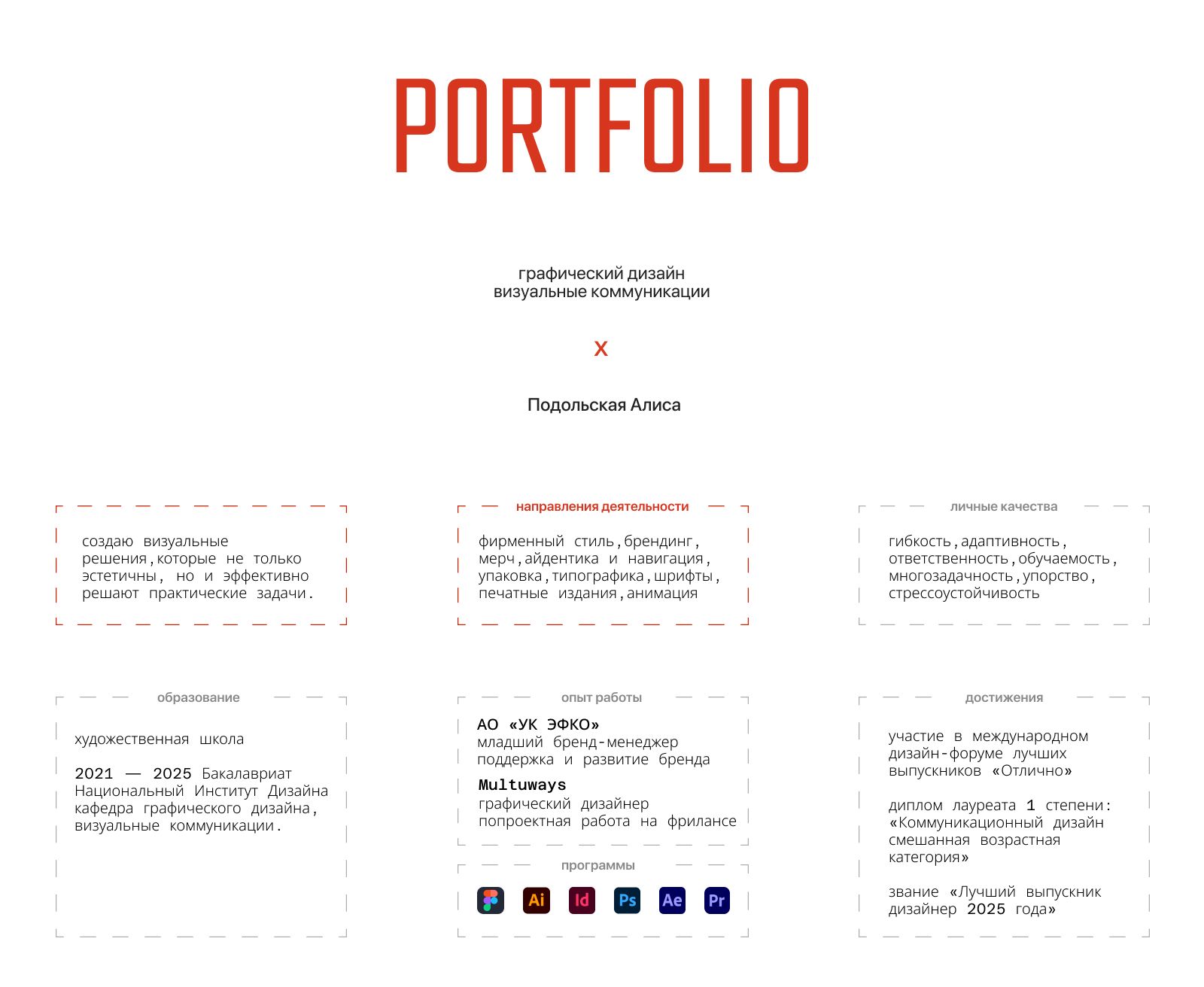 Портфолио — Изображение №1 — Брендинг, Графика на Dprofile