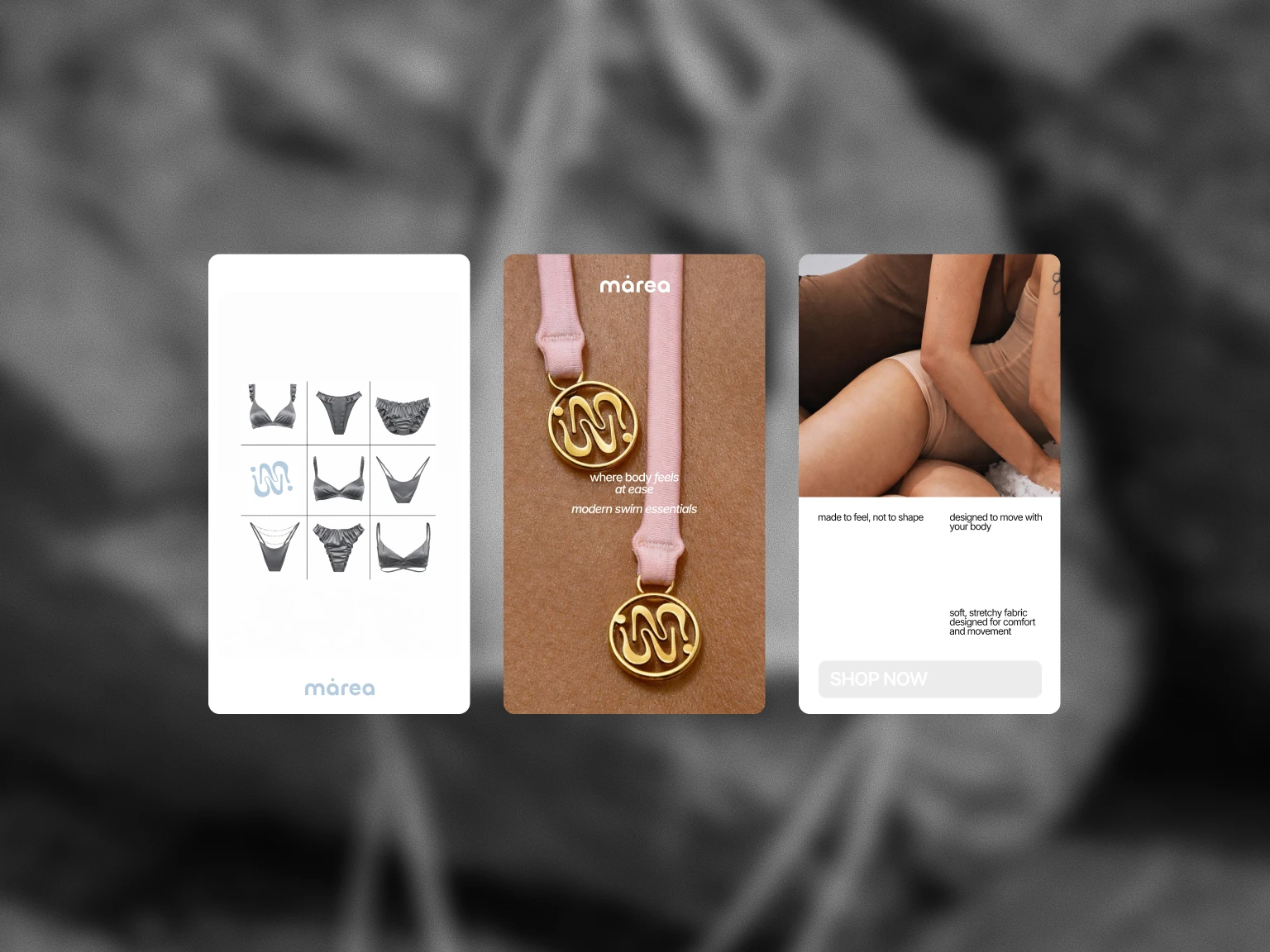 Айдентика / Brand Identity / MAREA swimwear — Изображение №12 — Брендинг, Графика на Dprofile