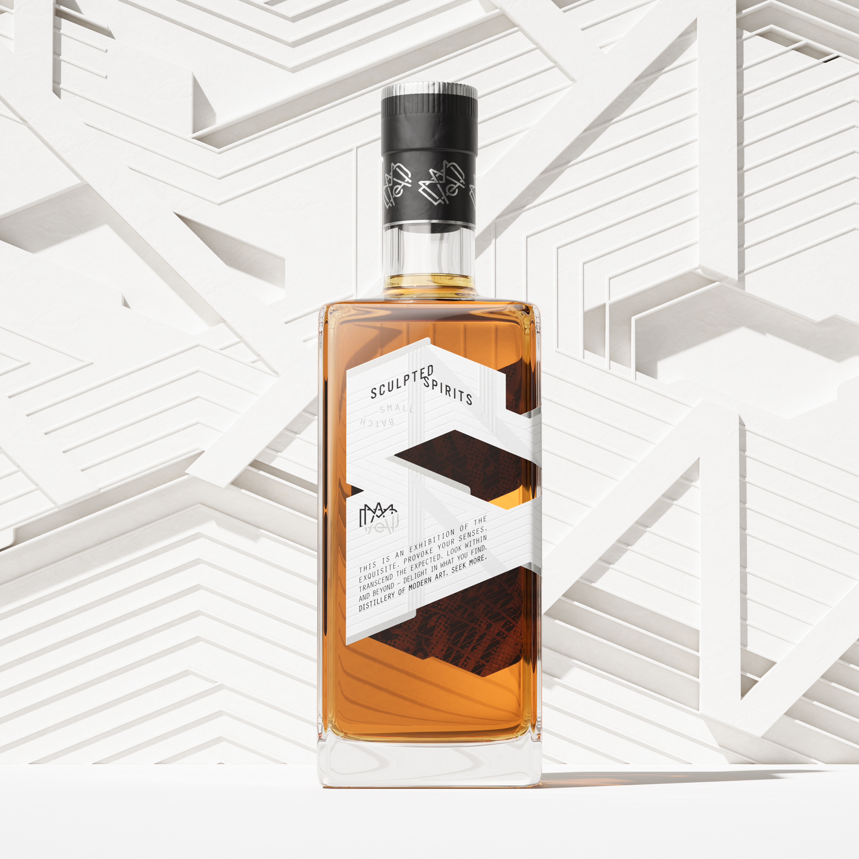 Whiskey Bottle | Full CGI Visualization — Изображение №4 — 3D на Dprofile