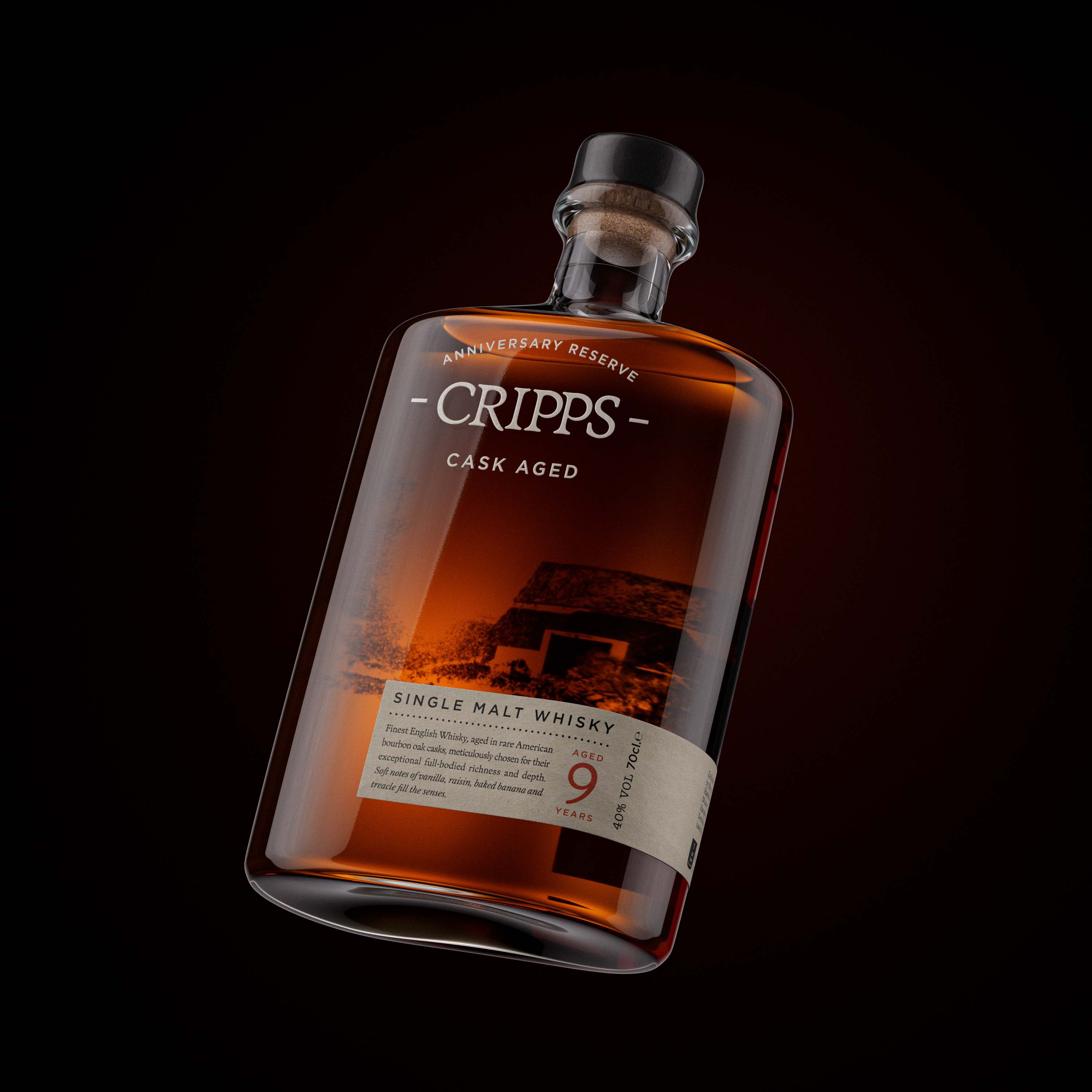 Whisky Bottle | Full CGI Visualization — Изображение №2 — 3D на Dprofile