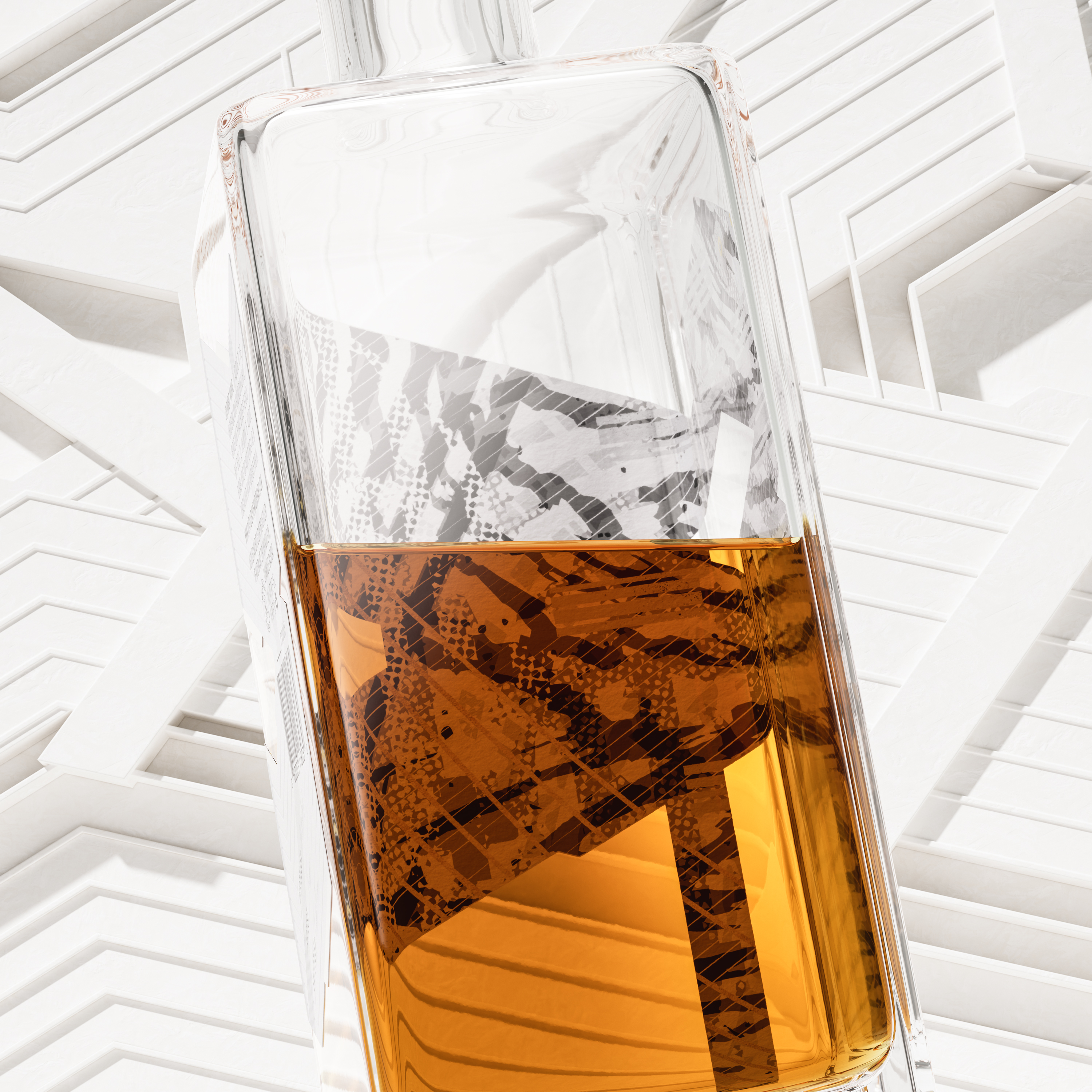 Whiskey Bottle | Full CGI Visualization — Изображение №8 — 3D на Dprofile