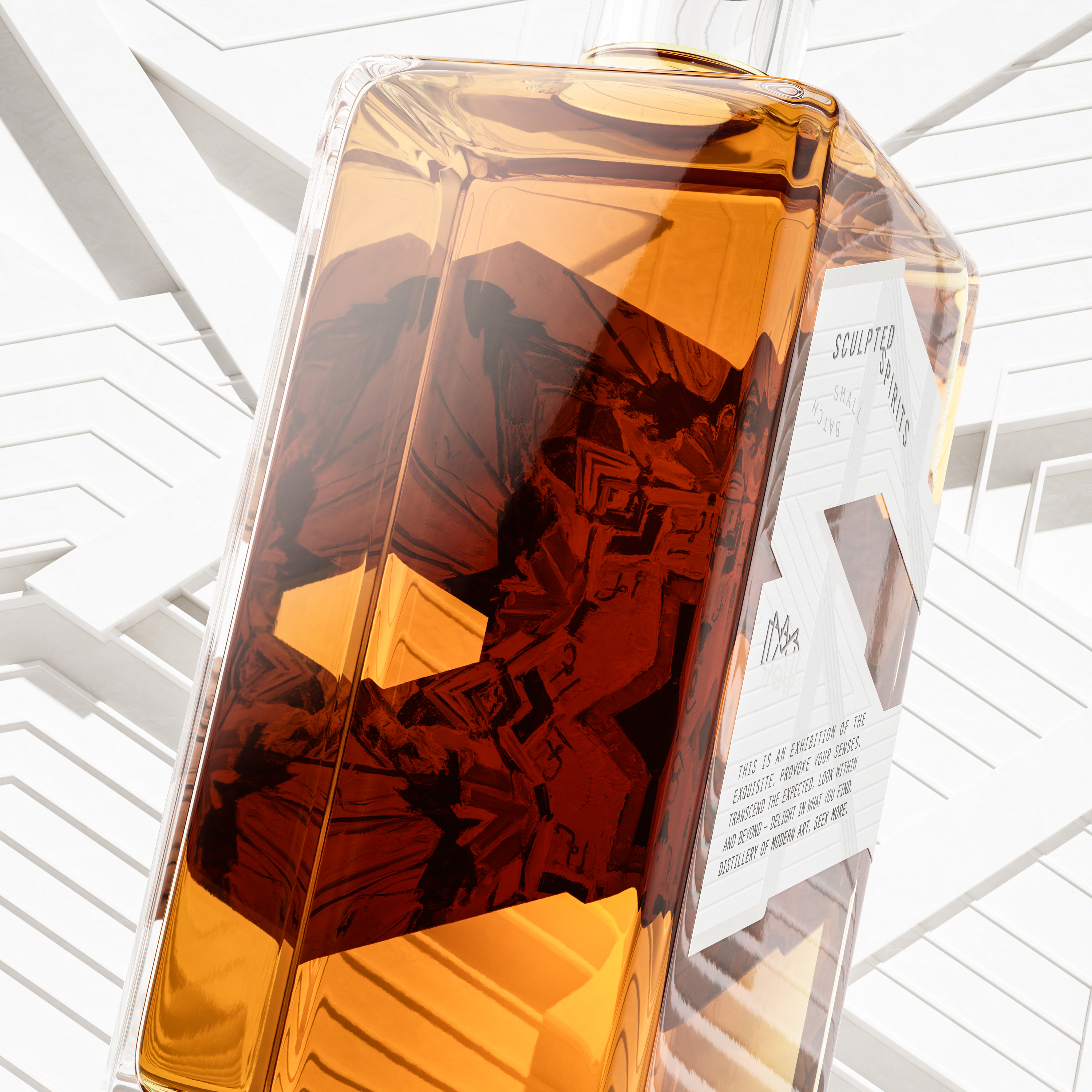Whiskey Bottle | Full CGI Visualization — Изображение №6 — 3D на Dprofile
