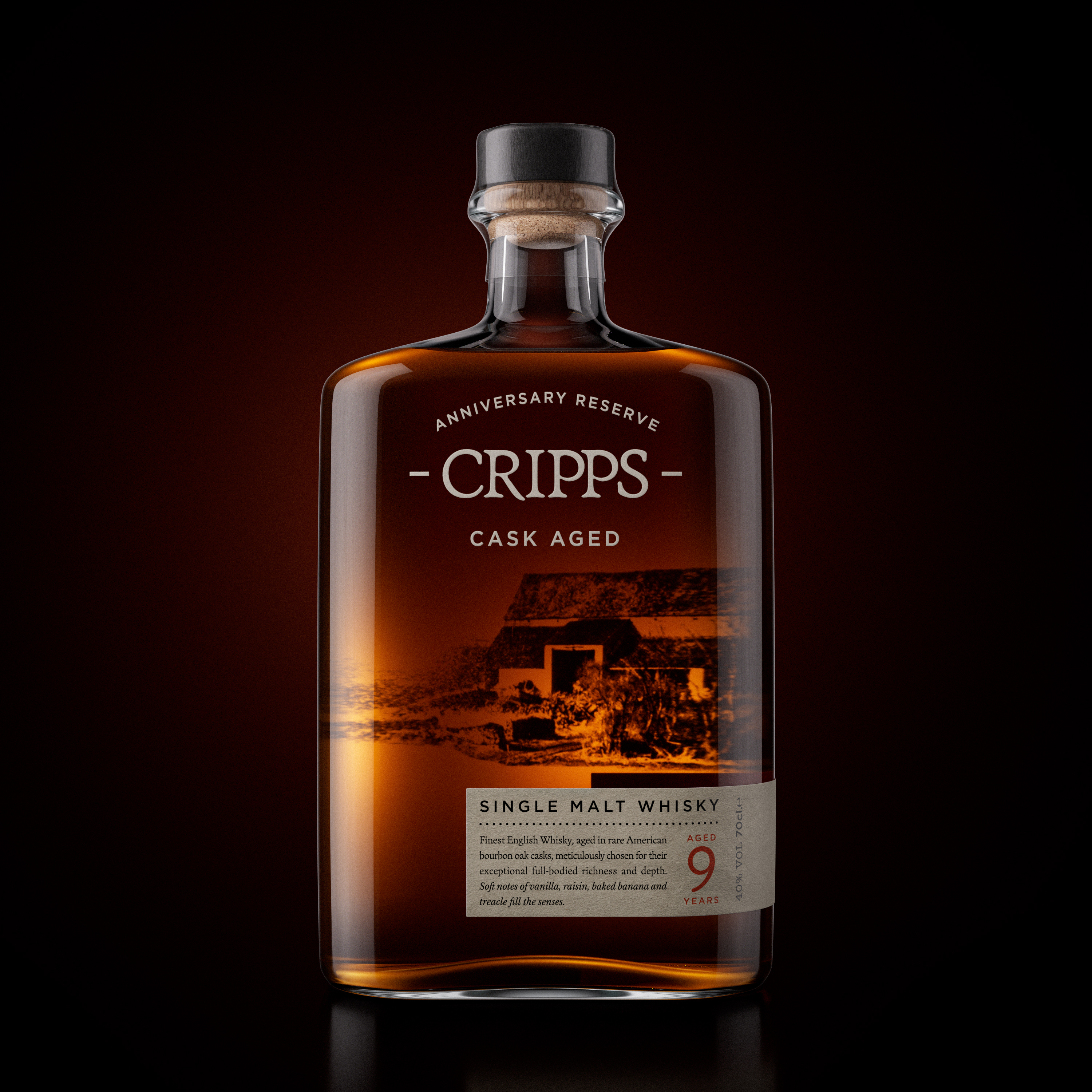 Whisky Bottle | Full CGI Visualization — Изображение №1 — 3D на Dprofile