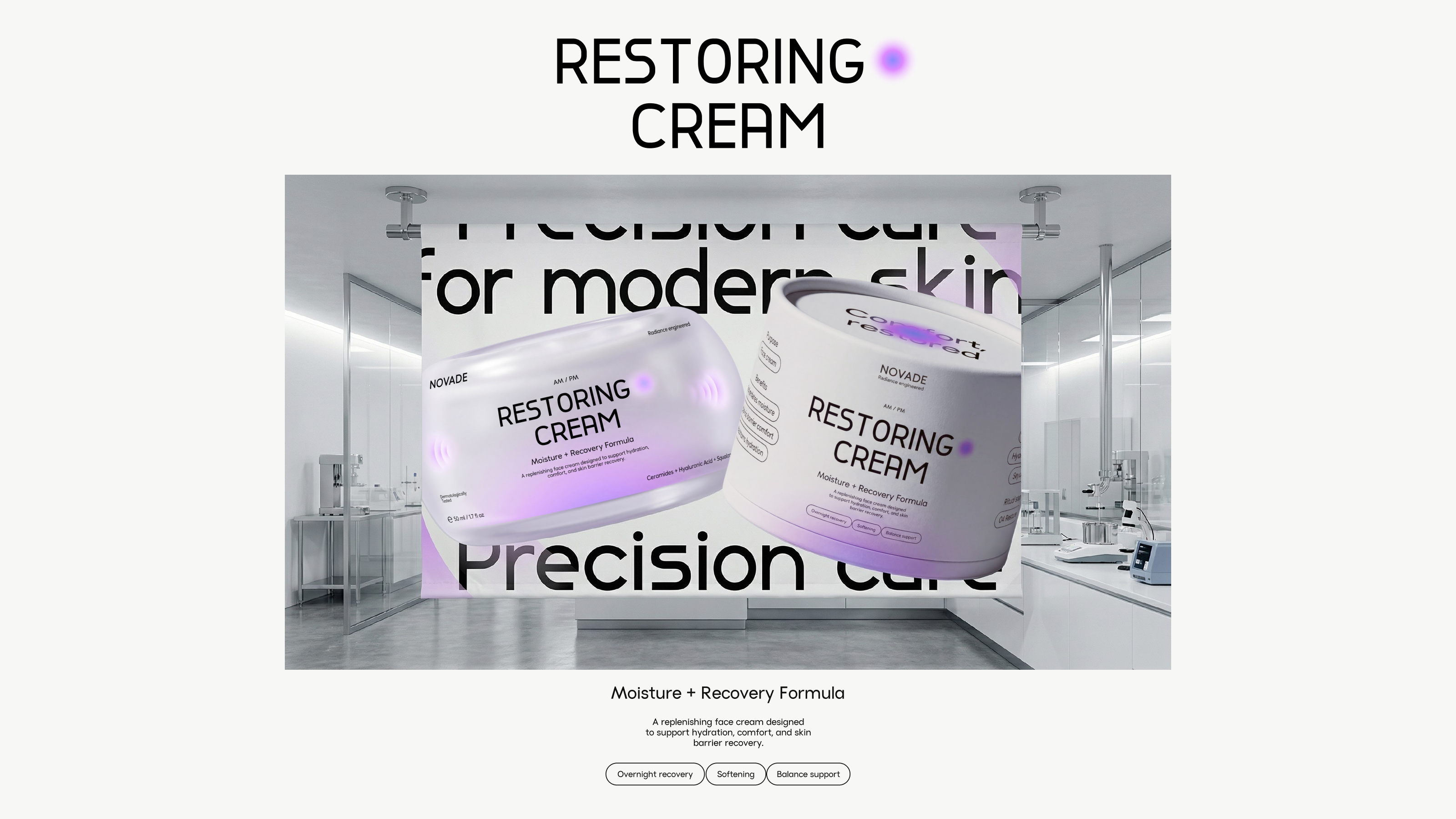 NOVADE skincare / косметика / брендинг — Изображение №4 — Брендинг на Dprofile