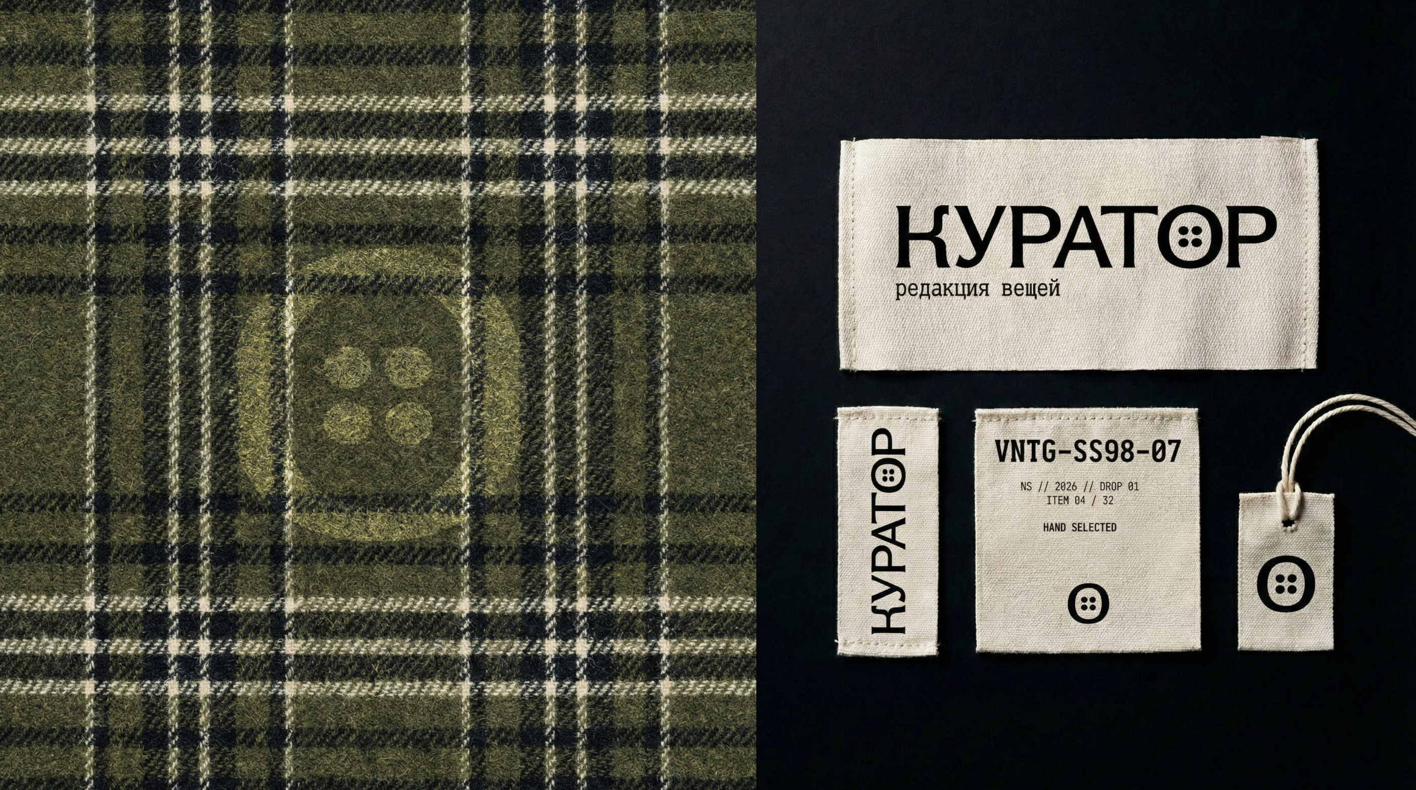 Куратор / Брендинг для винтажного магазина одежды — Изображение №10 — Брендинг, Графика на Dprofile