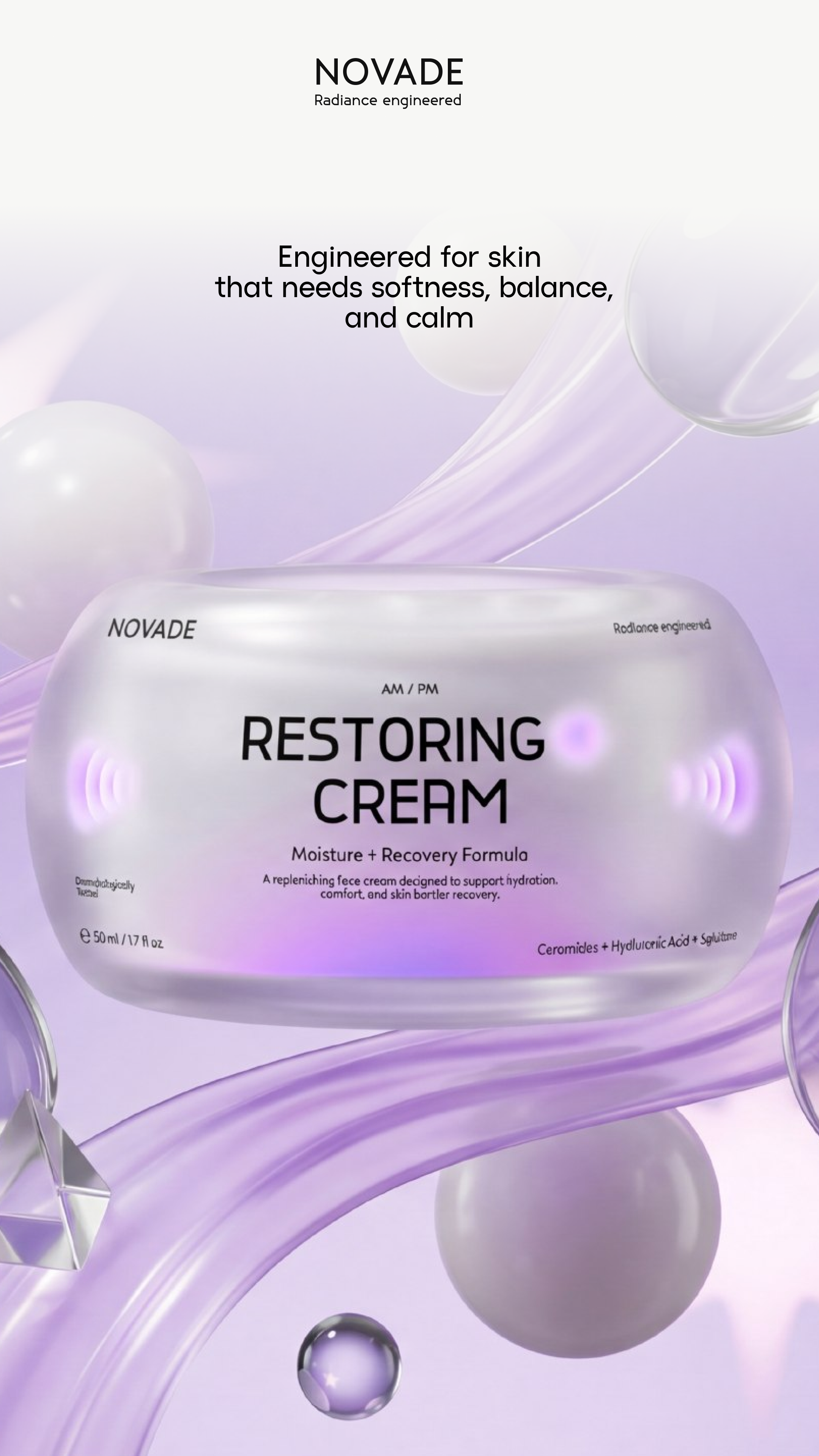 NOVADE skincare / косметика / брендинг — Изображение №18 — Брендинг на Dprofile