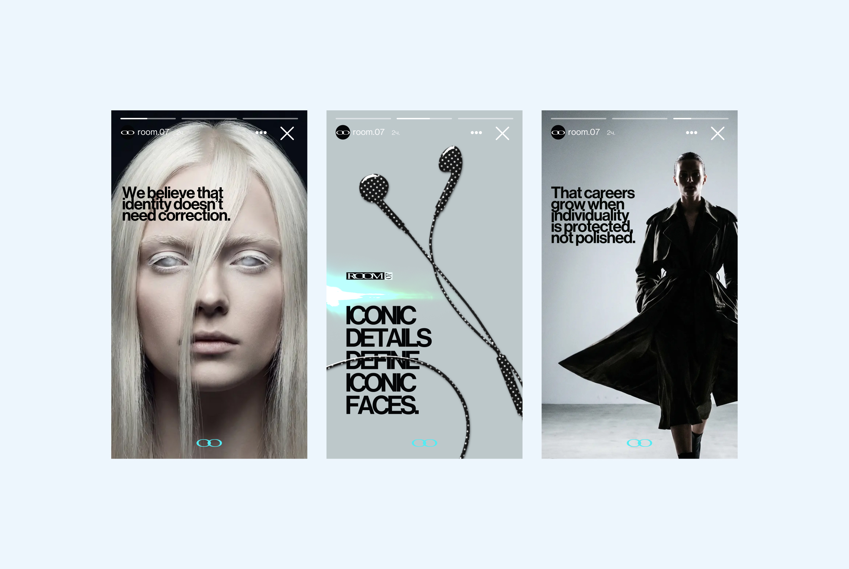 ROOM07 / Брендинг модельного агенства — Изображение №10 — Брендинг, Графика на Dprofile