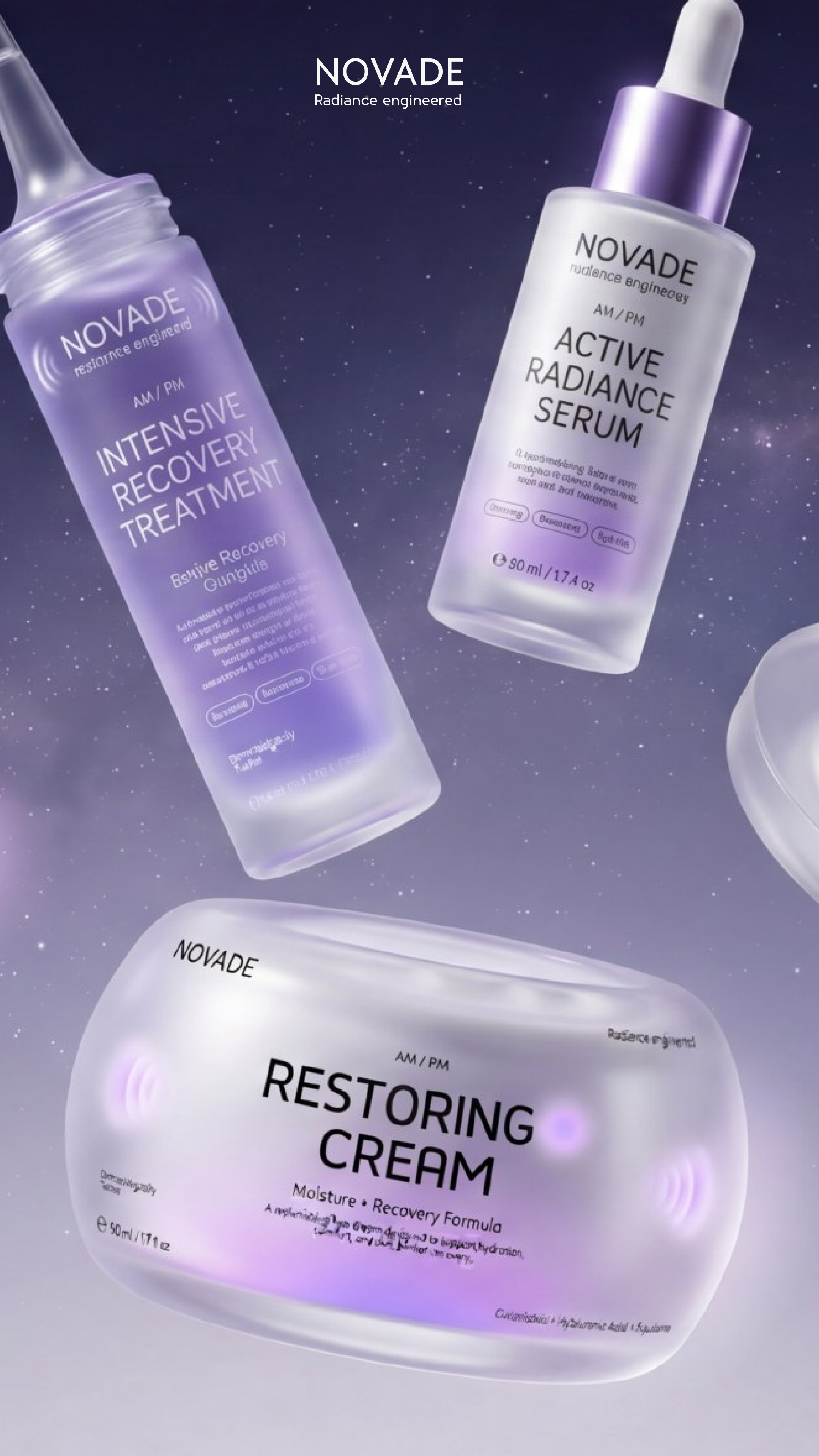 NOVADE skincare / косметика / брендинг — Изображение №19 — Брендинг на Dprofile