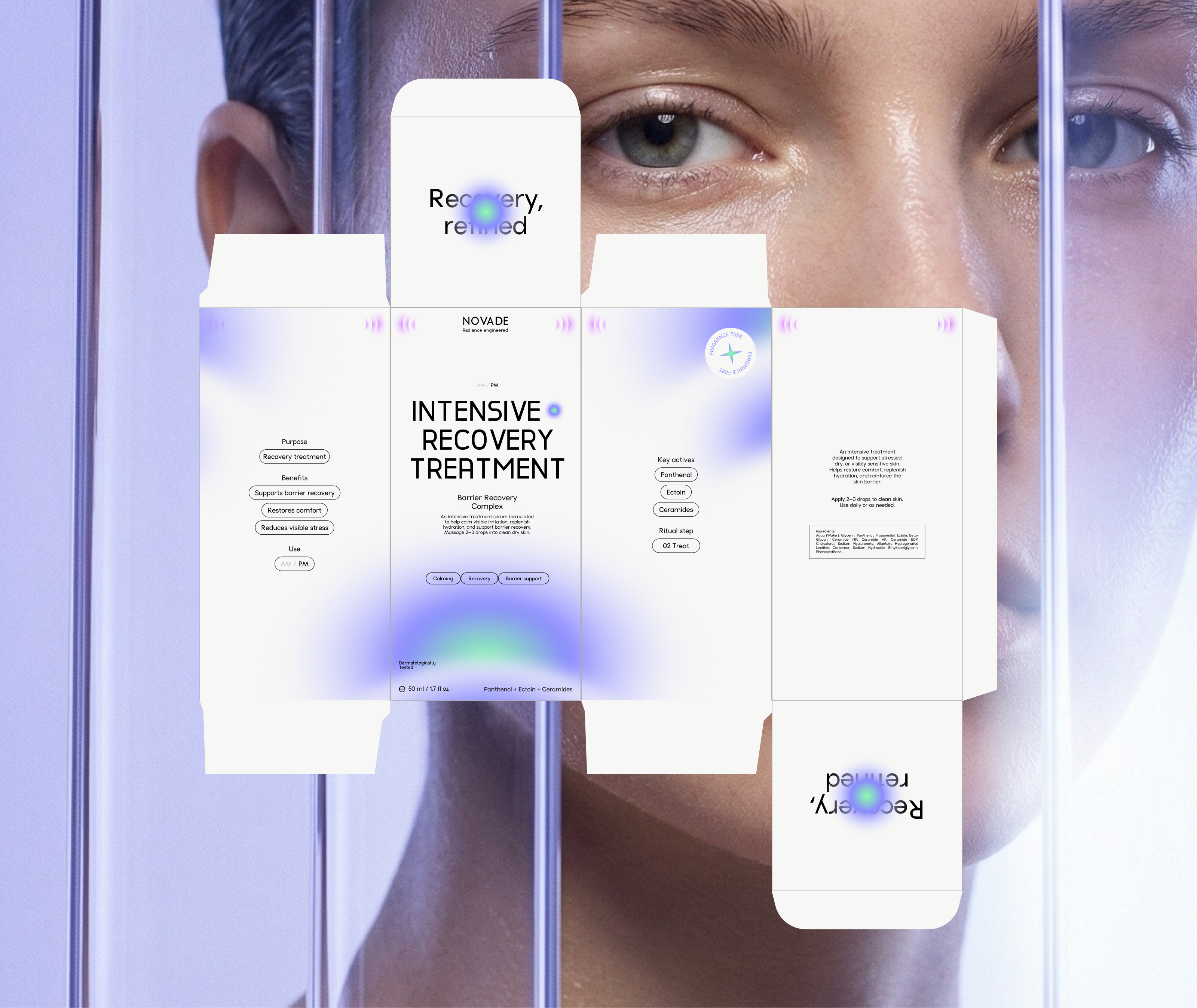 NOVADE skincare / косметика / брендинг — Изображение №7 — Брендинг на Dprofile