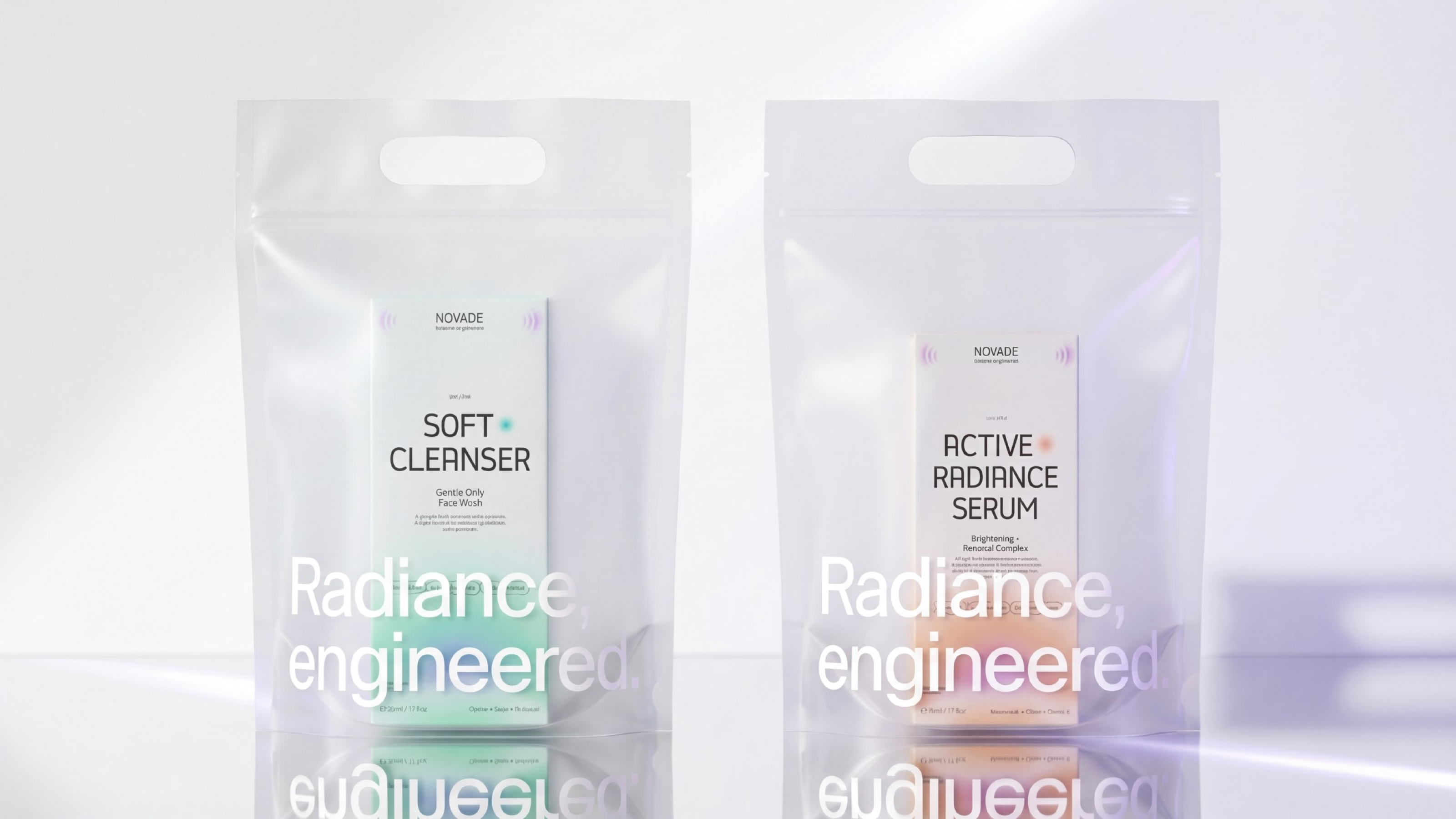 NOVADE skincare / косметика / брендинг — Изображение №5 — Брендинг на Dprofile