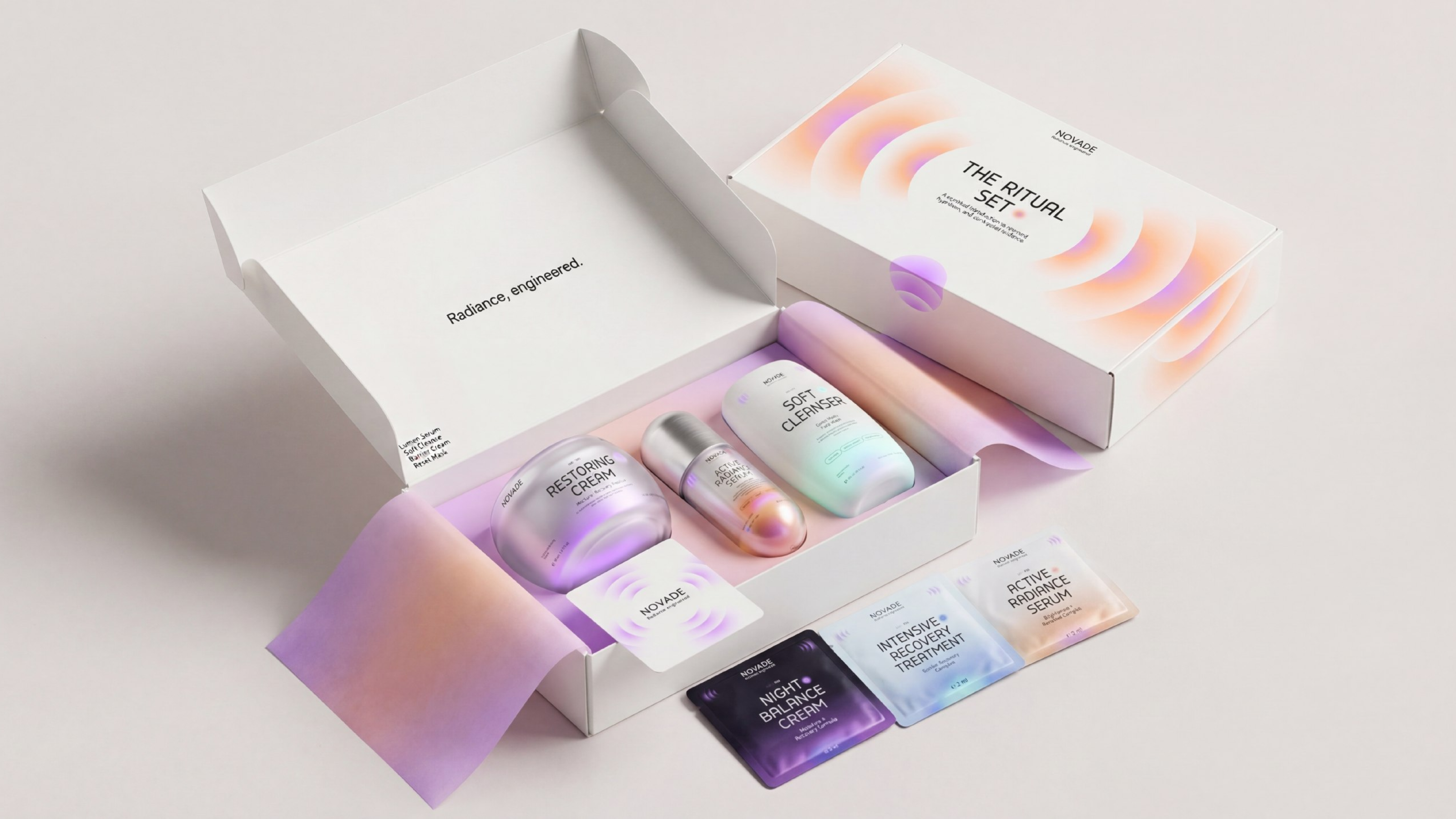 NOVADE skincare / косметика / брендинг — Изображение №11 — Брендинг на Dprofile