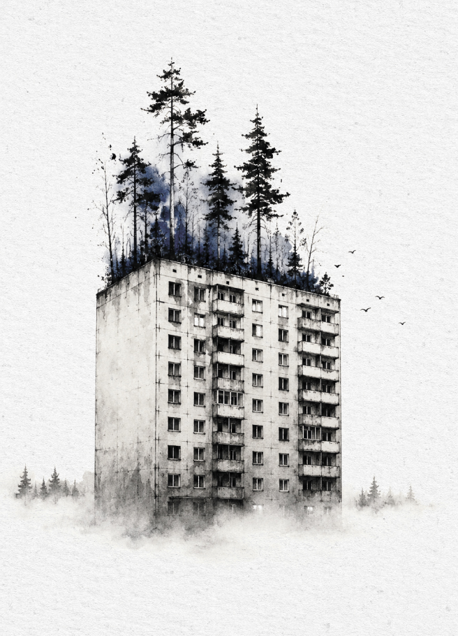 Мифология северного приграничья. Цикл из 20 иллюстраций — Изображение №2 — Иллюстрация на Dprofile