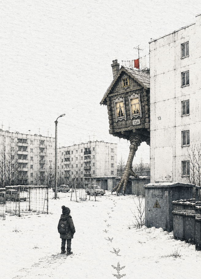 Мифология северного приграничья. Цикл из 20 иллюстраций — Изображение №18 — Иллюстрация на Dprofile