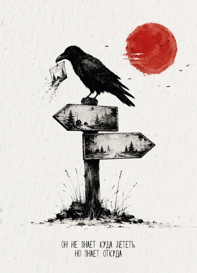 Мифология северного приграничья. Цикл из 20 иллюстраций — Изображение №9 — Иллюстрация на Dprofile