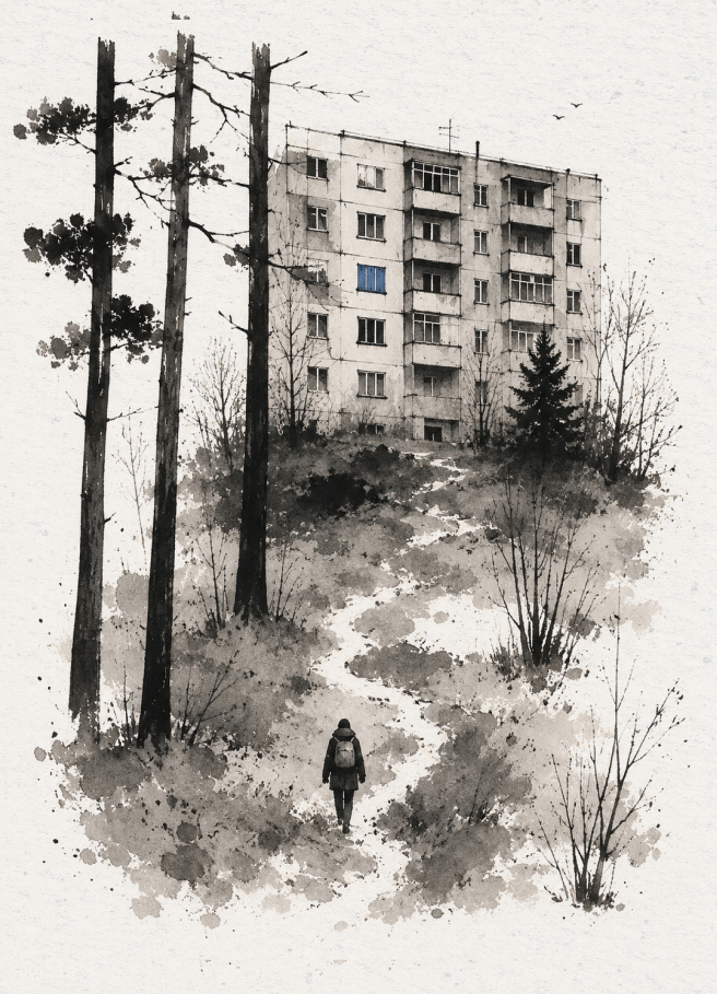 Мифология северного приграничья. Цикл из 20 иллюстраций — Изображение №13 — Иллюстрация на Dprofile