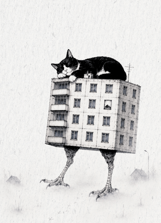 Мифология северного приграничья. Цикл из 20 иллюстраций — Изображение №4 — Иллюстрация на Dprofile