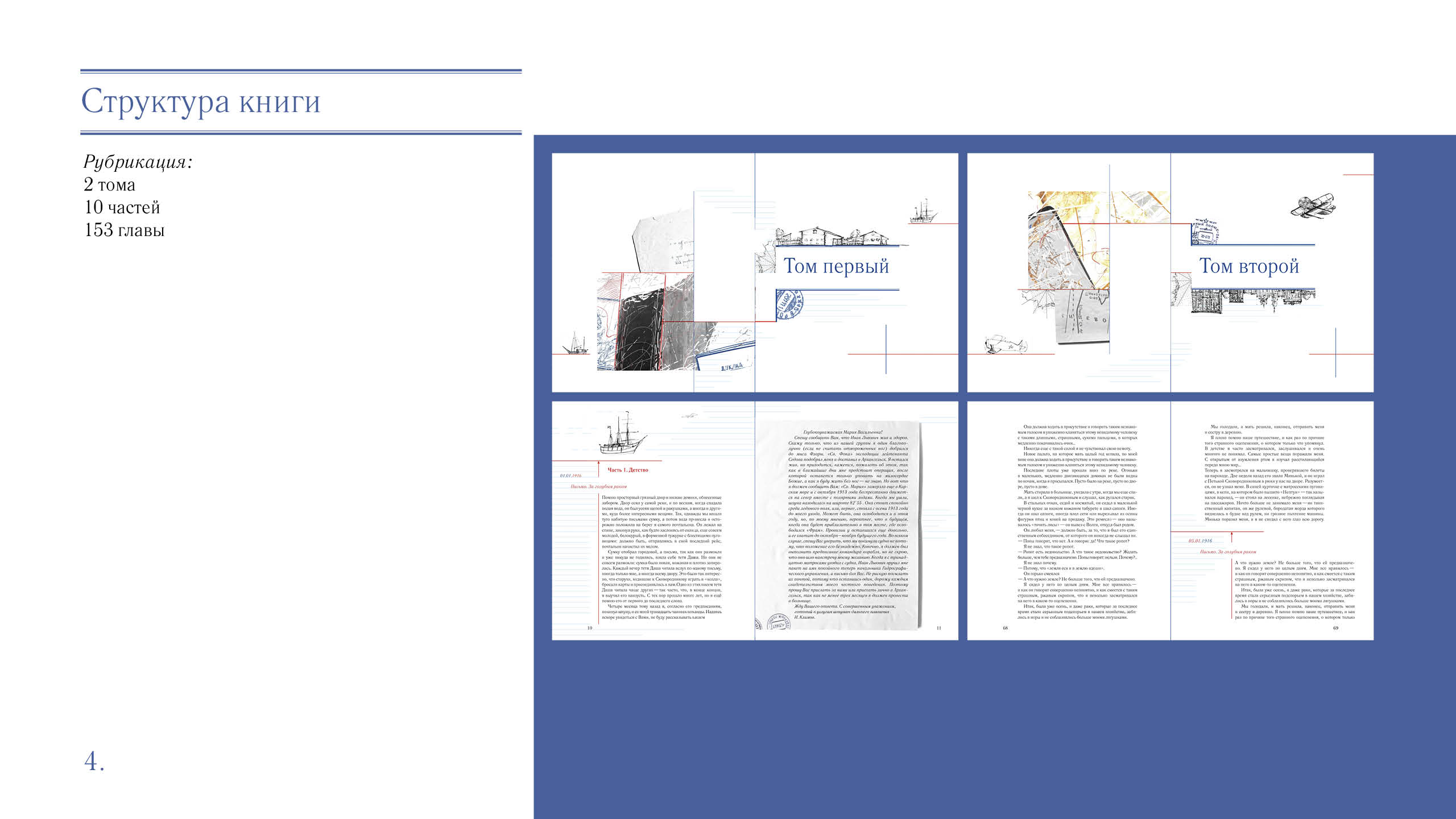 Дизайн-макет многостраничного издания  «Два капитана» В. А. Каверина — Изображение №4 — Графика на Dprofile