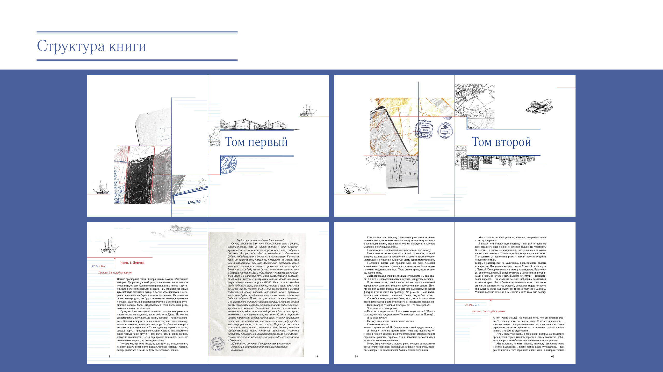 Дизайн-макет многостраничного издания  «Два капитана» В. А.… — Изображение №5 — Графика на Dprofile