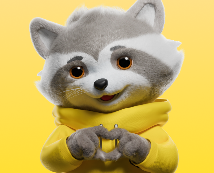 Маскот Шелби — 3D, Маркетинг на Dprofile