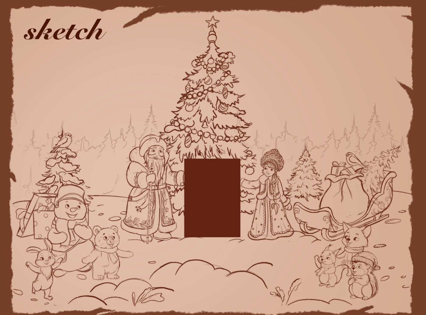 3Д книга «ВОЛШЕБНЫЙ АЛЬБОМ» — Изображение №2 — Иллюстрация на Dprofile