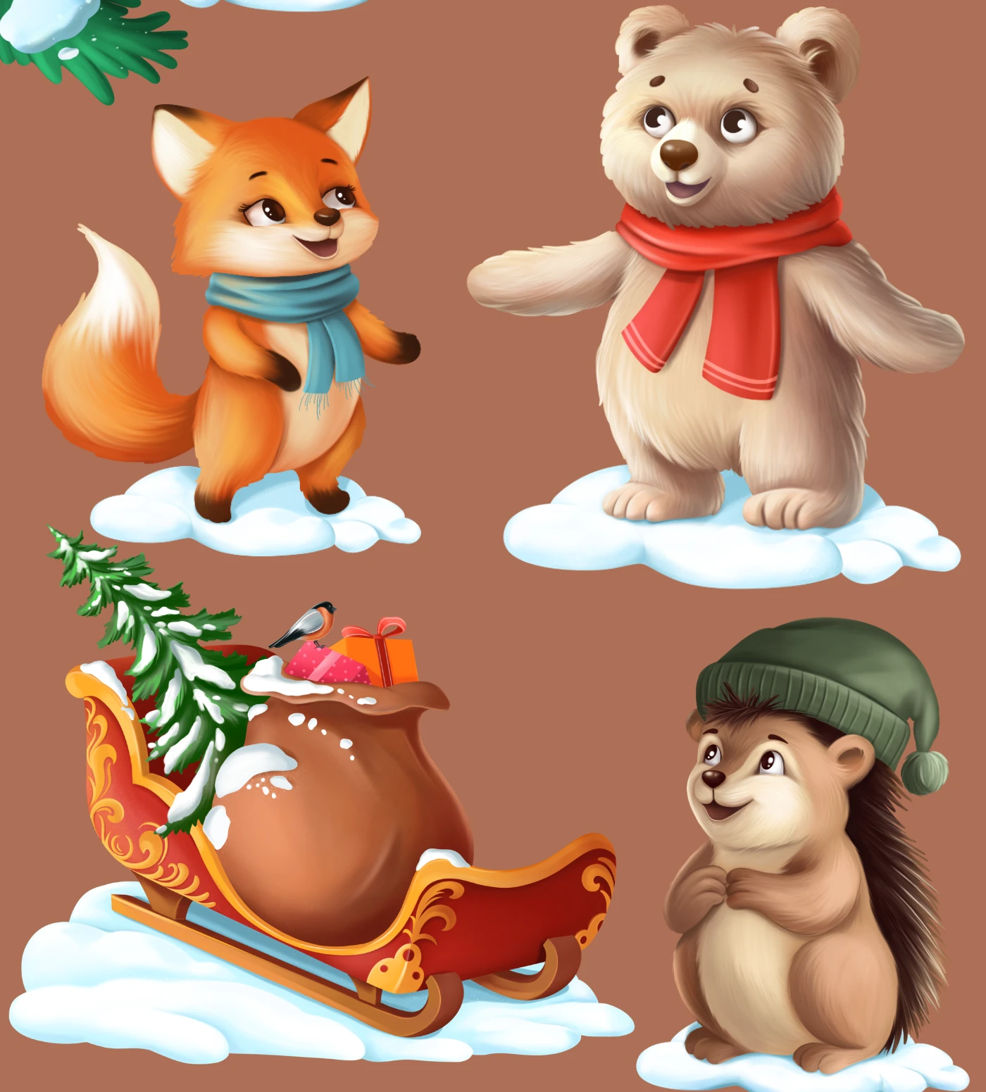 3Д книга «ВОЛШЕБНЫЙ АЛЬБОМ» — Изображение №4 — Иллюстрация на Dprofile