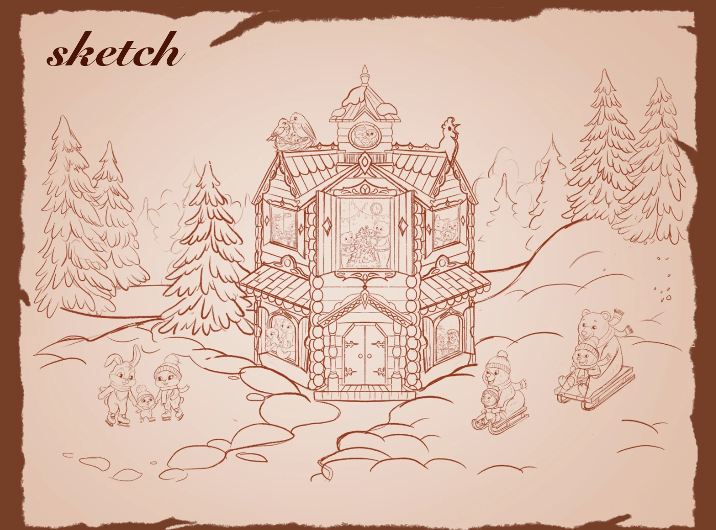 3Д книга «ВОЛШЕБНЫЙ АЛЬБОМ» — Изображение №10 — Иллюстрация на Dprofile