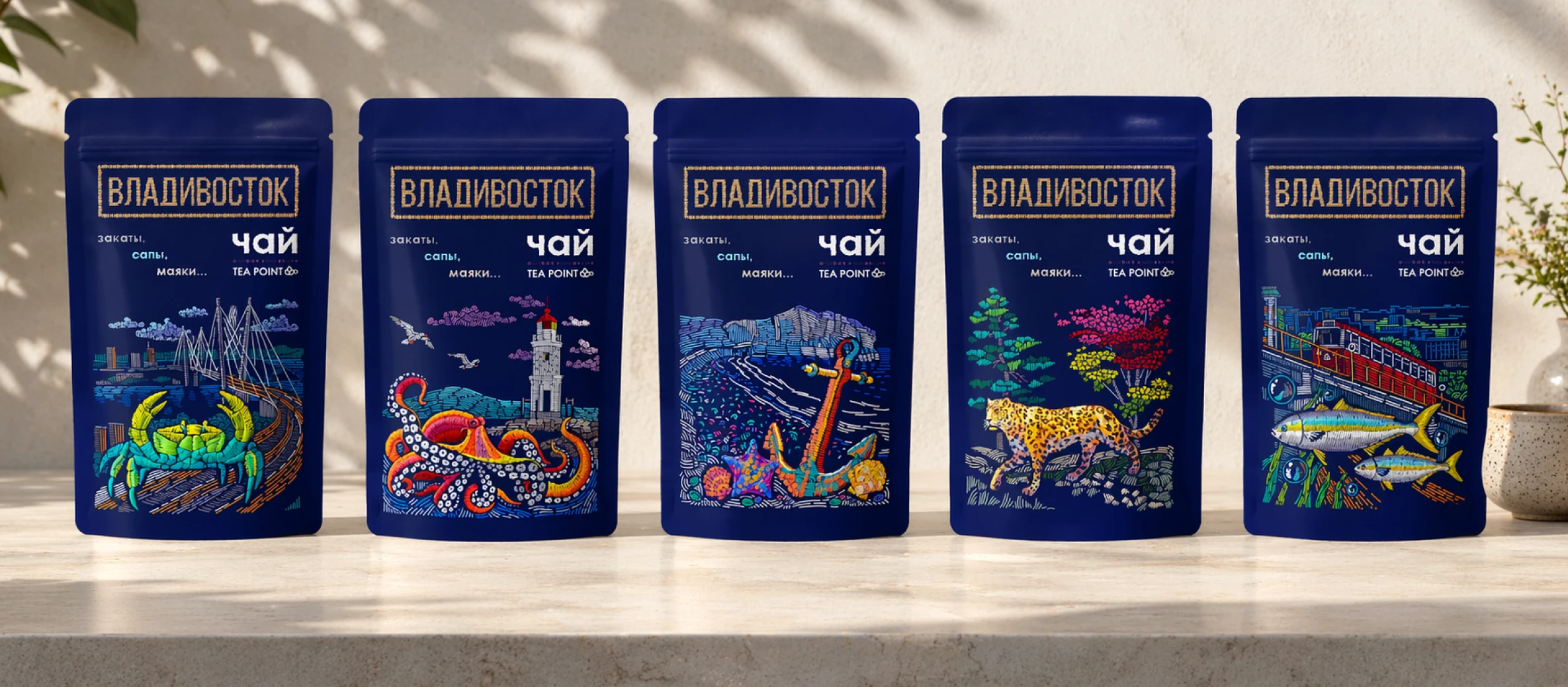 Иллюстрации для упаковки чая — Изображение №4 — Брендинг, Иллюстрация на Dprofile