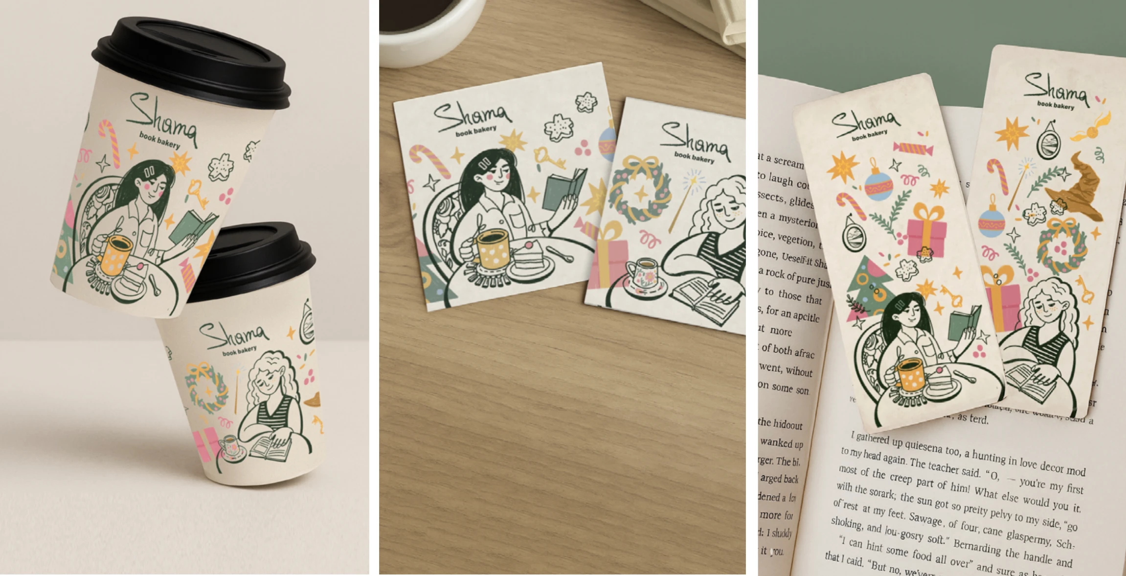 Иллюстрация для кафе — Изображение №5 — Брендинг на Dprofile