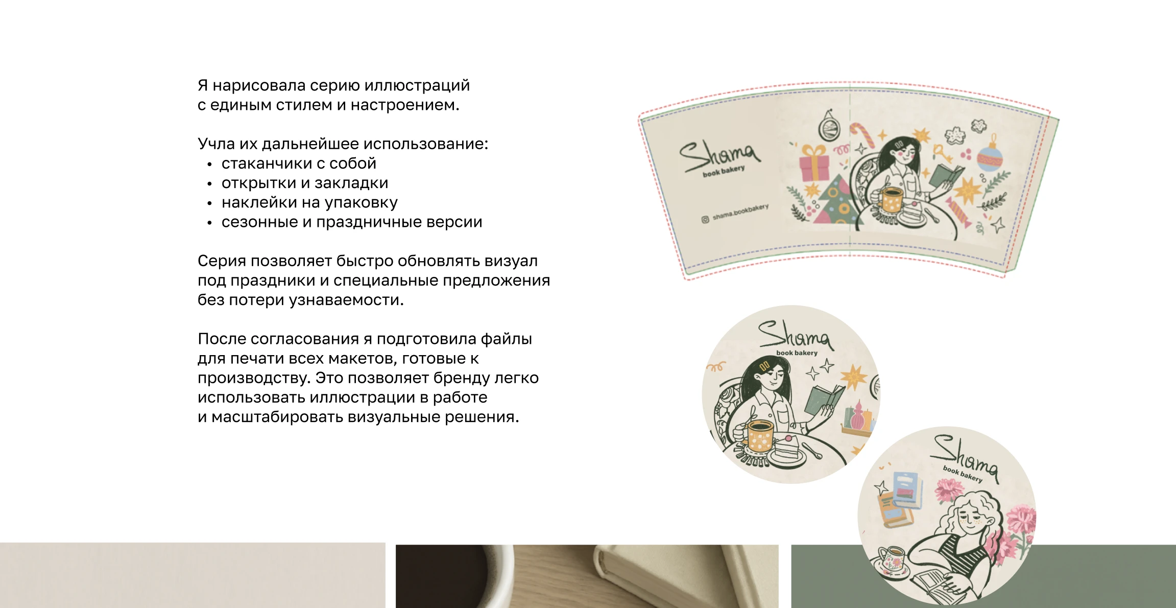 Иллюстрация для кафе — Изображение №4 — Брендинг на Dprofile