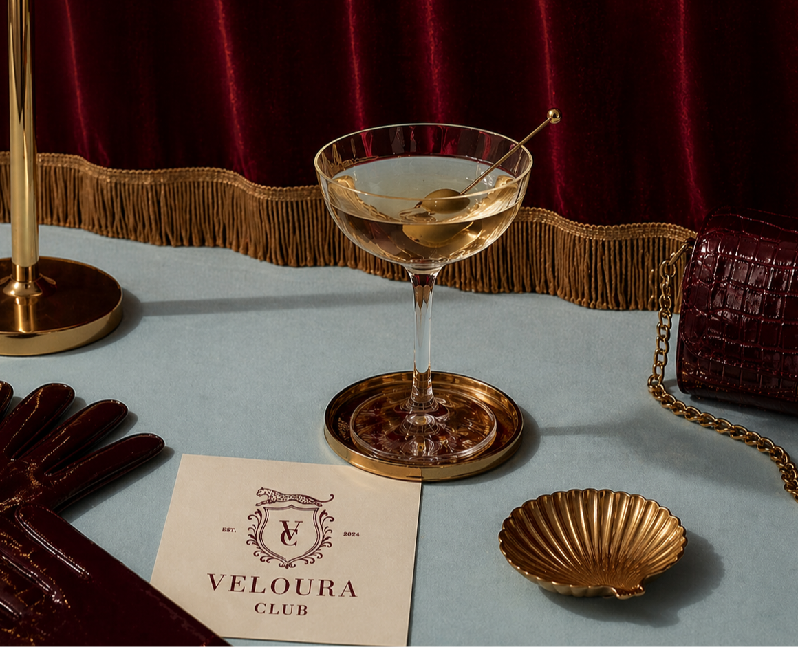 VELOURA CLUB | Identity — Брендинг на Dprofile