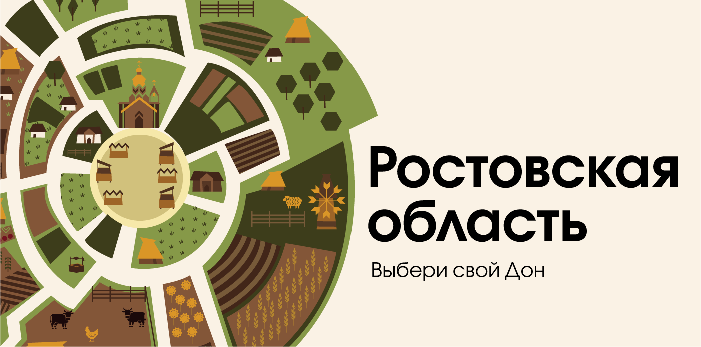 Ростовская область Инфографика — Изображение №1 — Брендинг на Dprofile