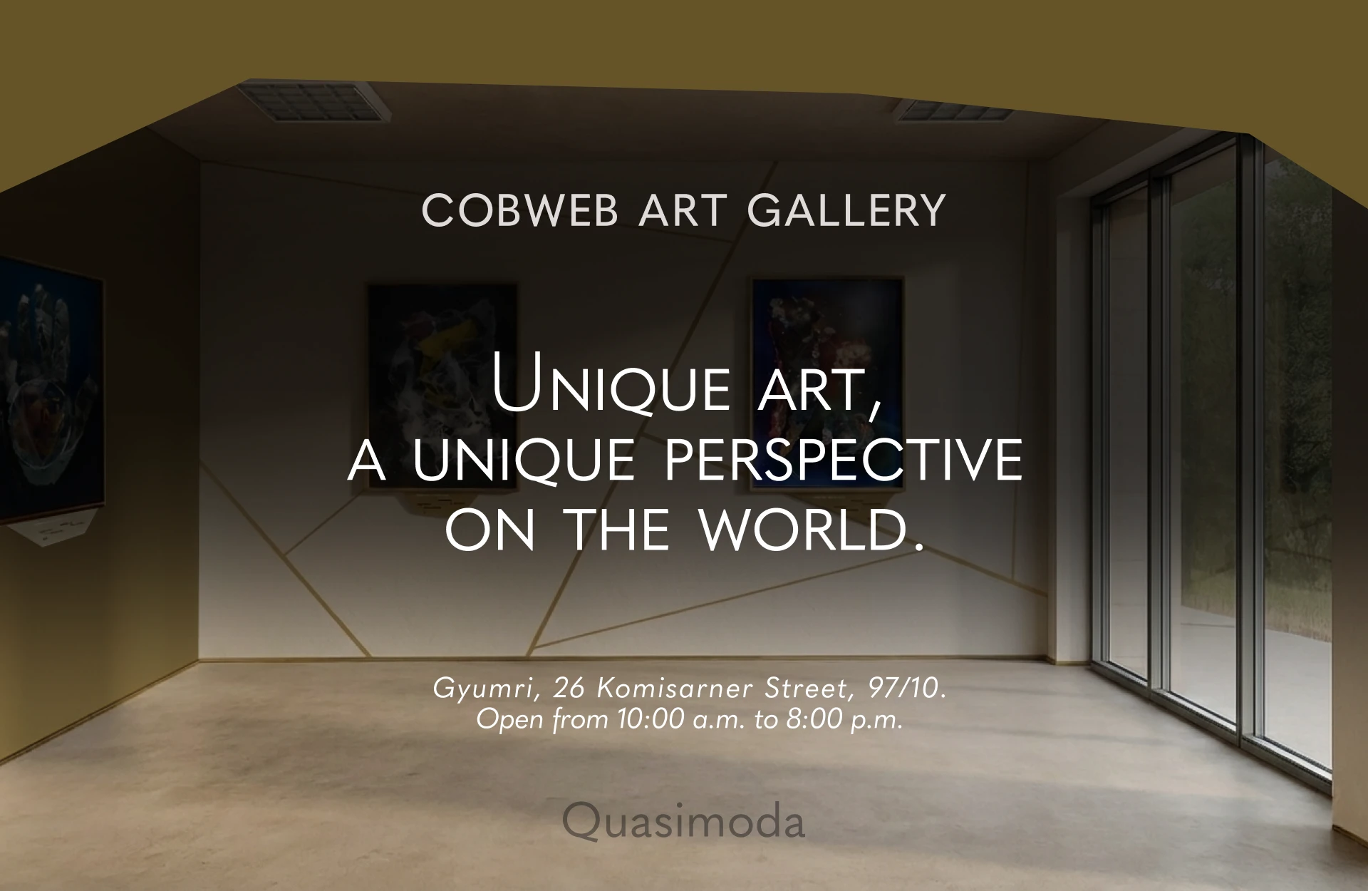 Cobweb Art Gallery | Фирменный стиль — Изображение №6 — Брендинг на Dprofile