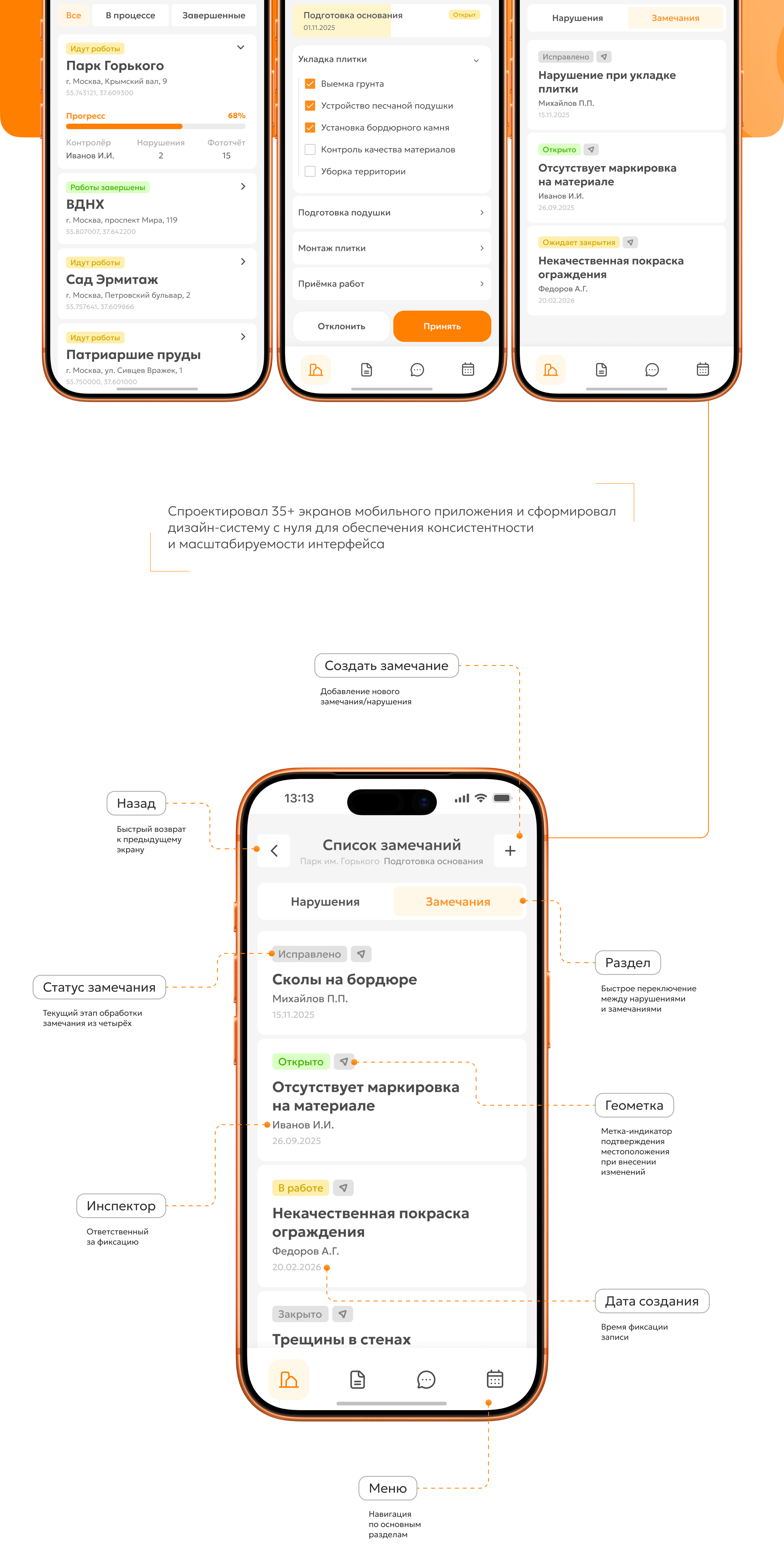 BuildLog | журнал строительного контроля — Изображение №3 — Интерфейсы на Dprofile