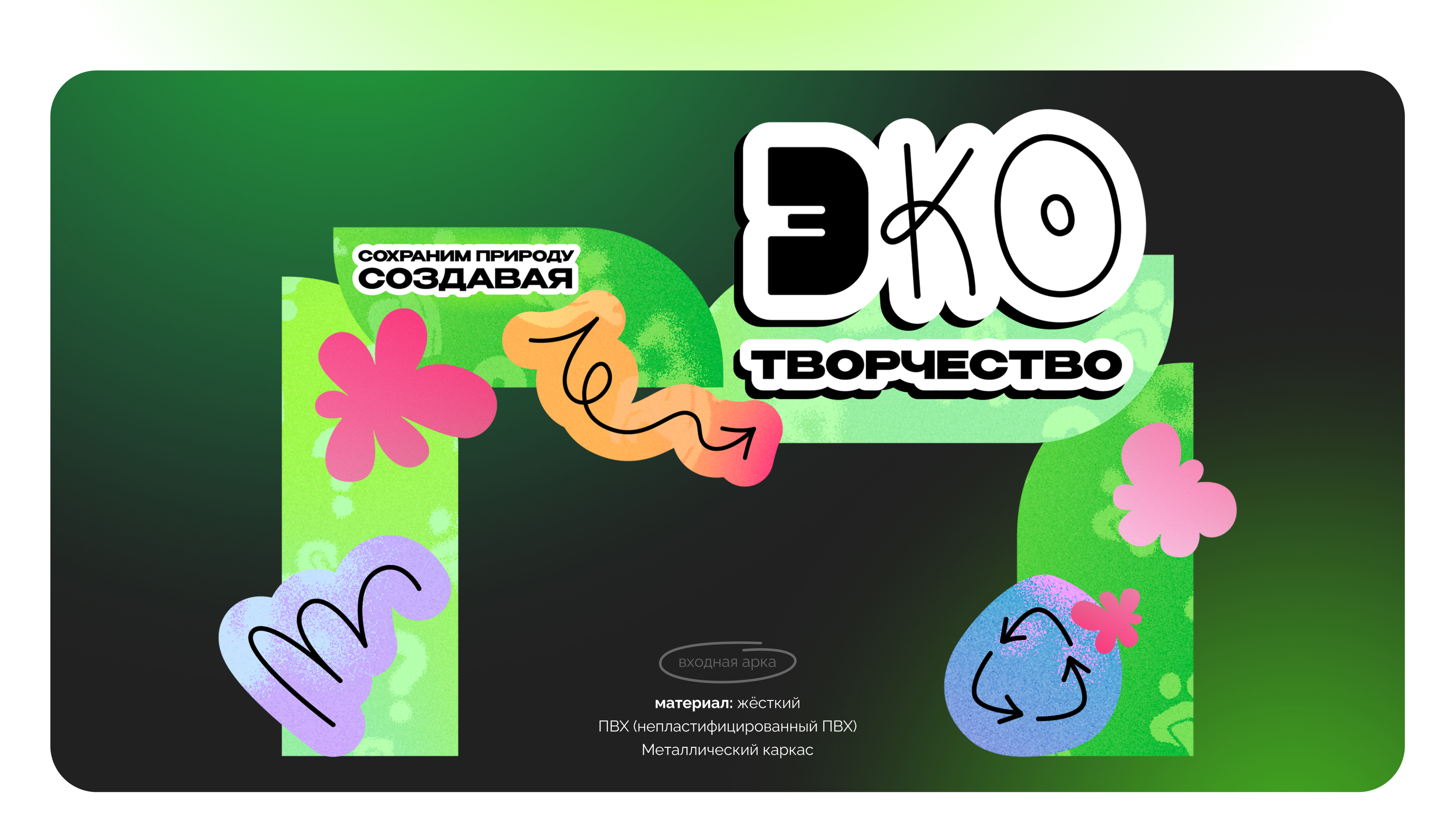 Фестиваль "ЭКОТворчество" / Айдентика — Изображение №5 — Брендинг, Графика на Dprofile