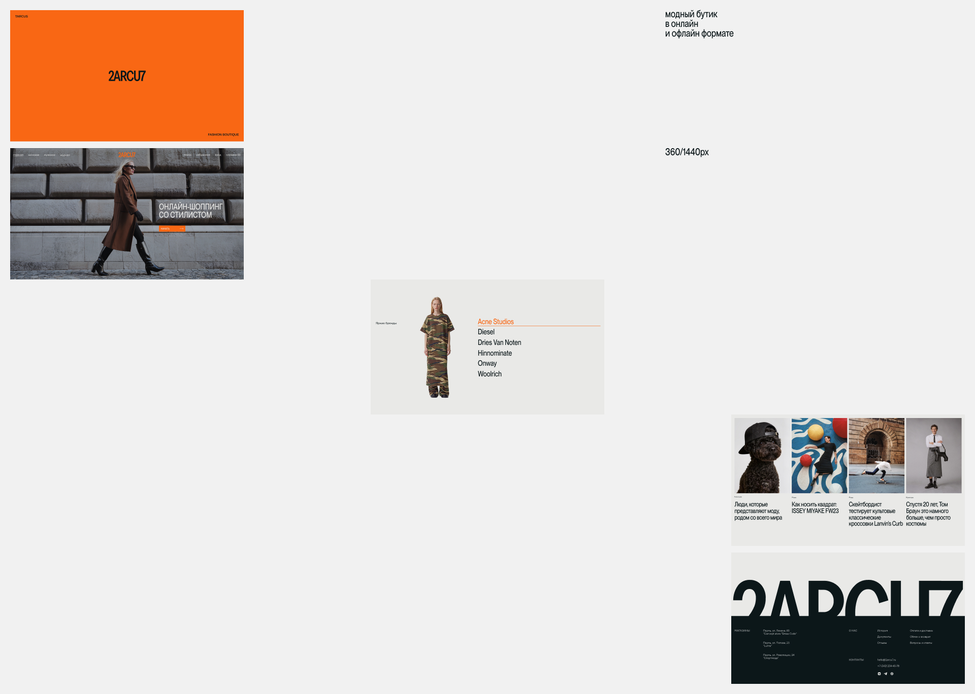 2ARCU7 — Изображение №4 — Интерфейсы, Брендинг на Dprofile