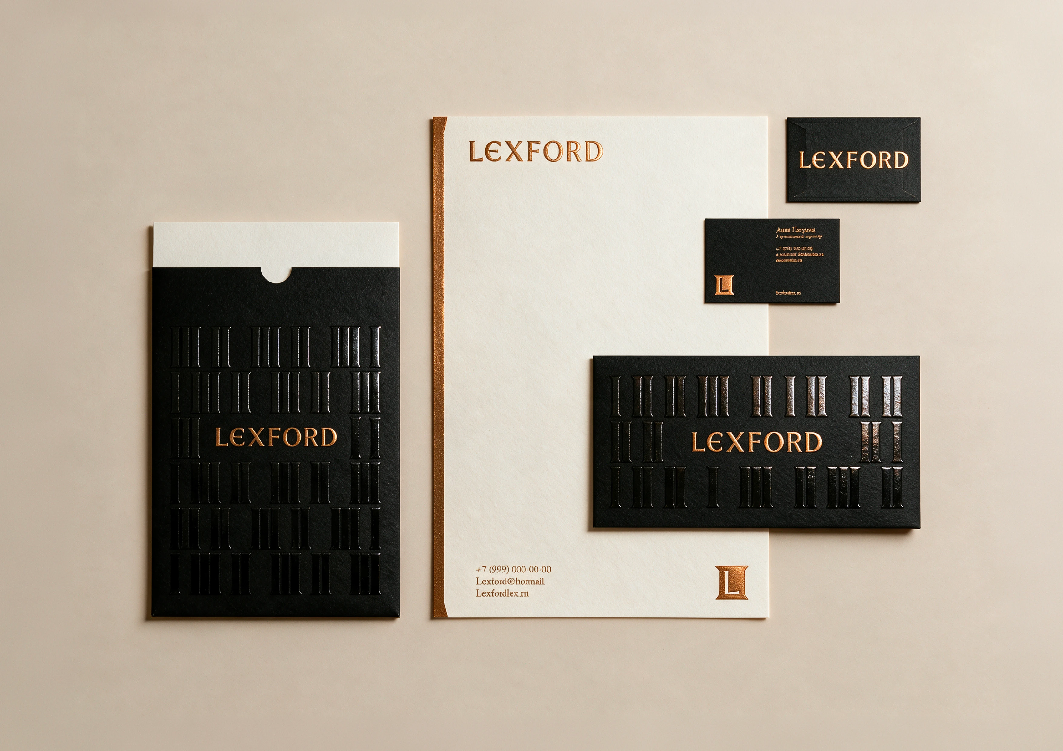 Юридическая компания LEXFORD — Изображение №6 — Брендинг на Dprofile