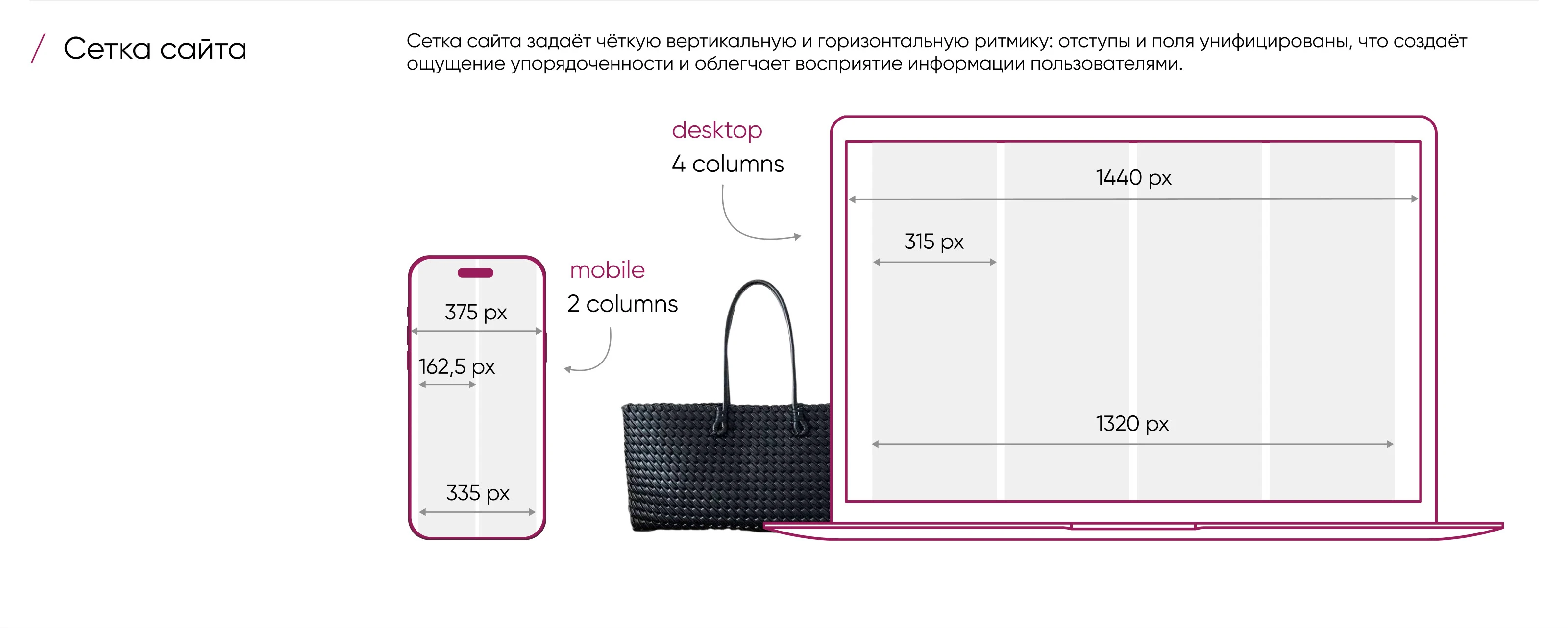 Интернет-магазин трендовых моделей сумок — Изображение №7 — Интерфейсы на Dprofile