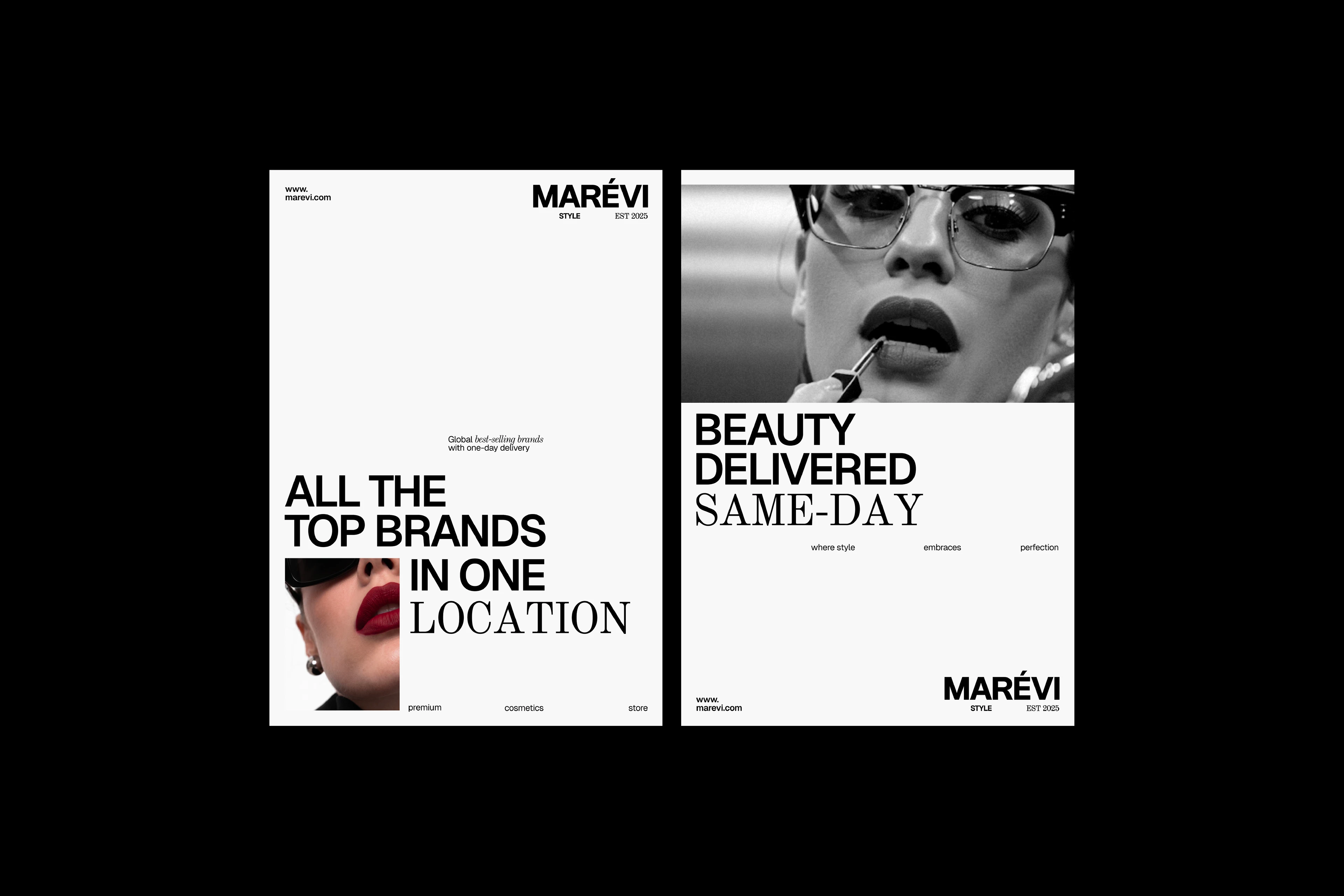 Marevi. Логотип Фирменный стиль Магазин косметики — Изображение №17 — Брендинг на Dprofile