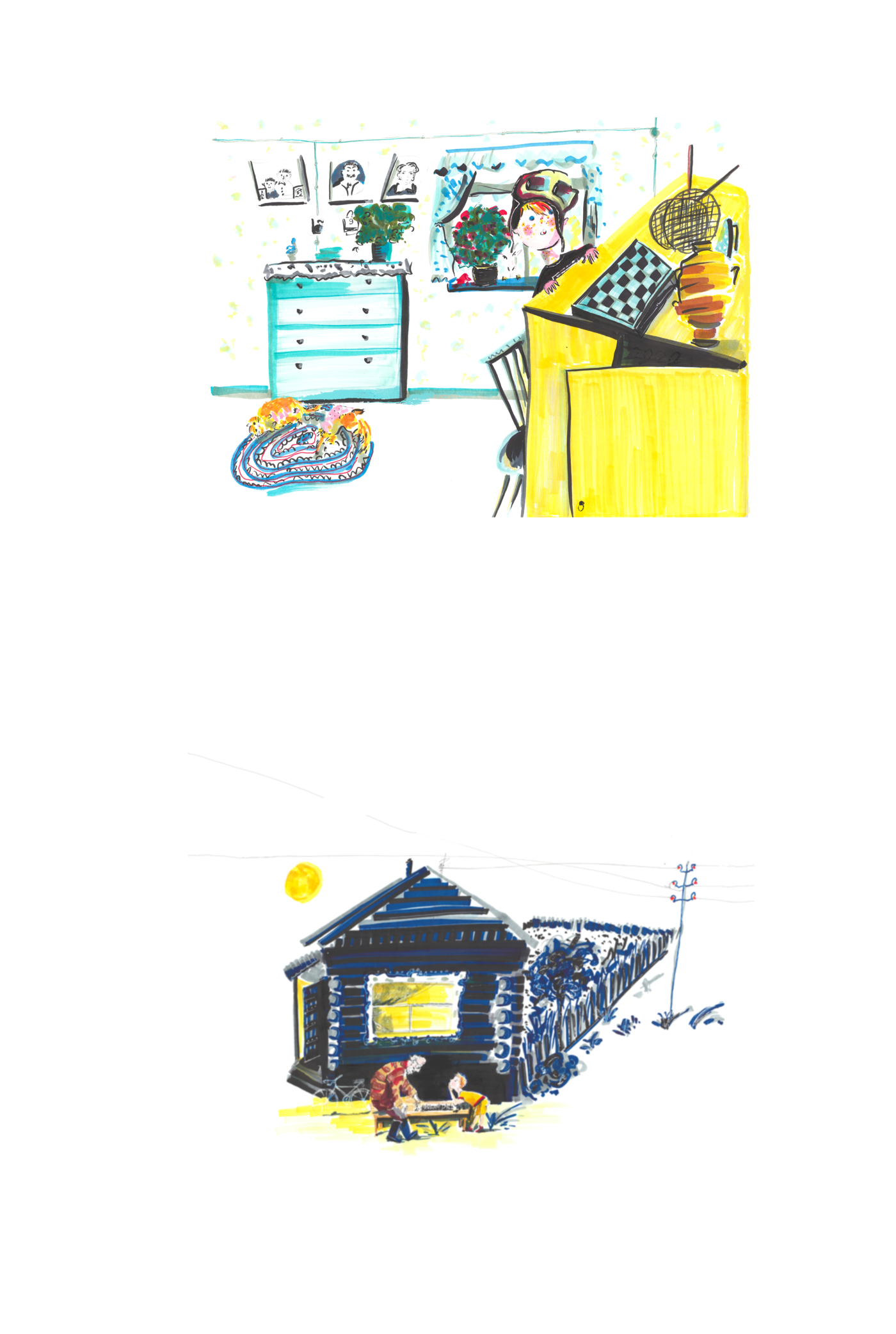 Книга о шахматах — Изображение №2 — Иллюстрация, Графика на Dprofile