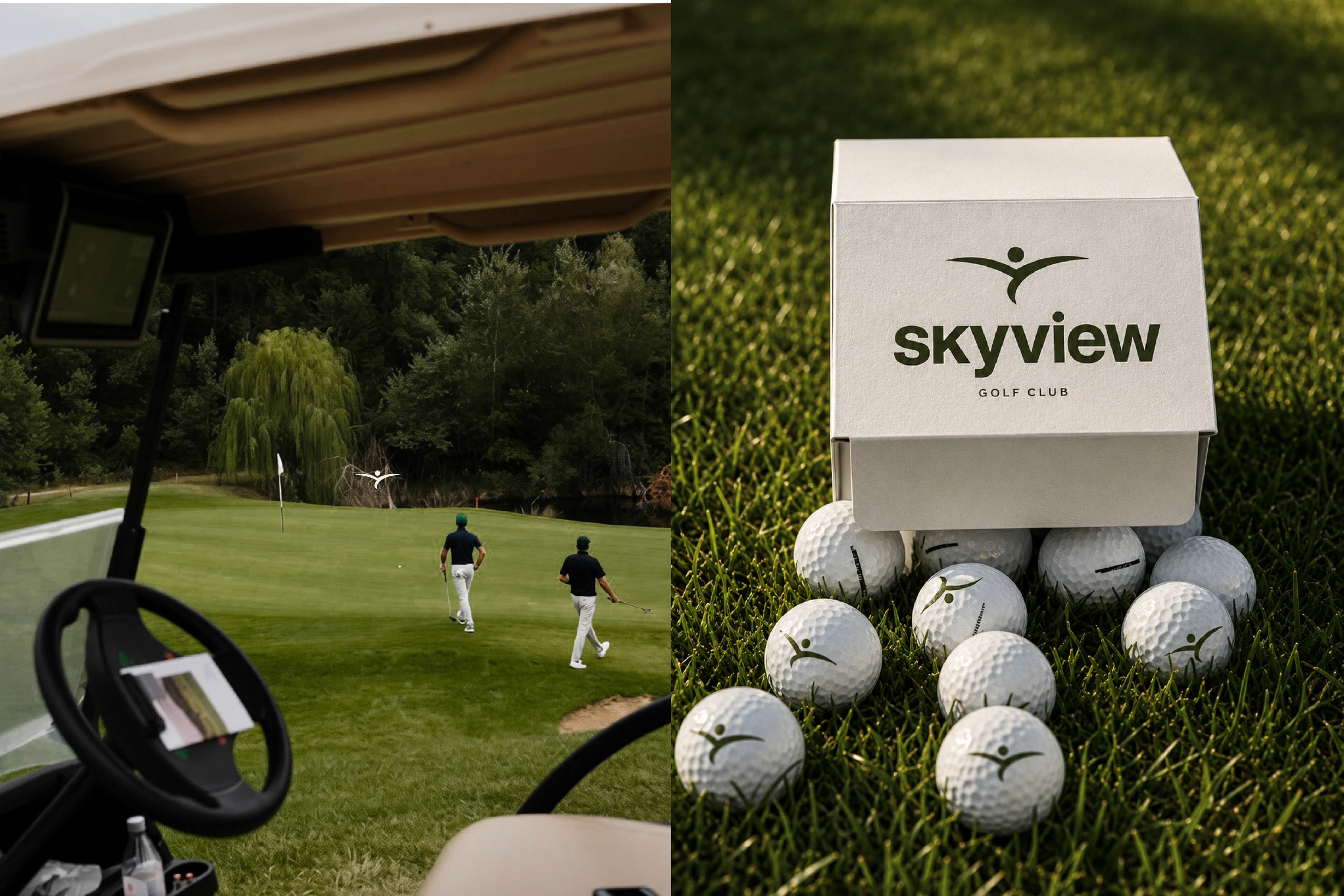 Skyview Golf Club — Взгляд на игру с новой высоты — Изображение №6 — Брендинг на Dprofile