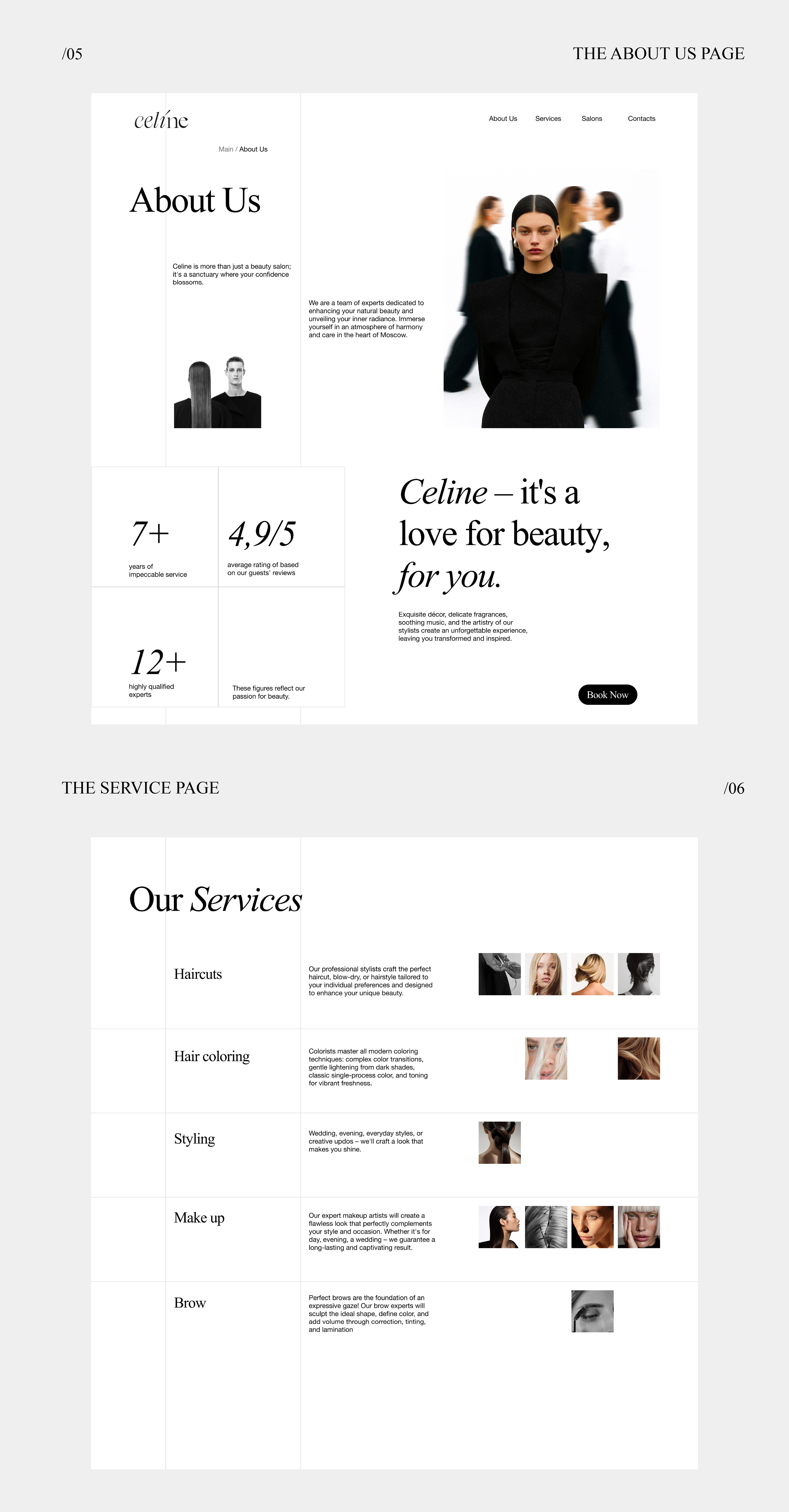 CELINE | DIGITAL BRAND IDENTITY & WEB DESIGN — Изображение №13 — Интерфейсы, Брендинг на Dprofile